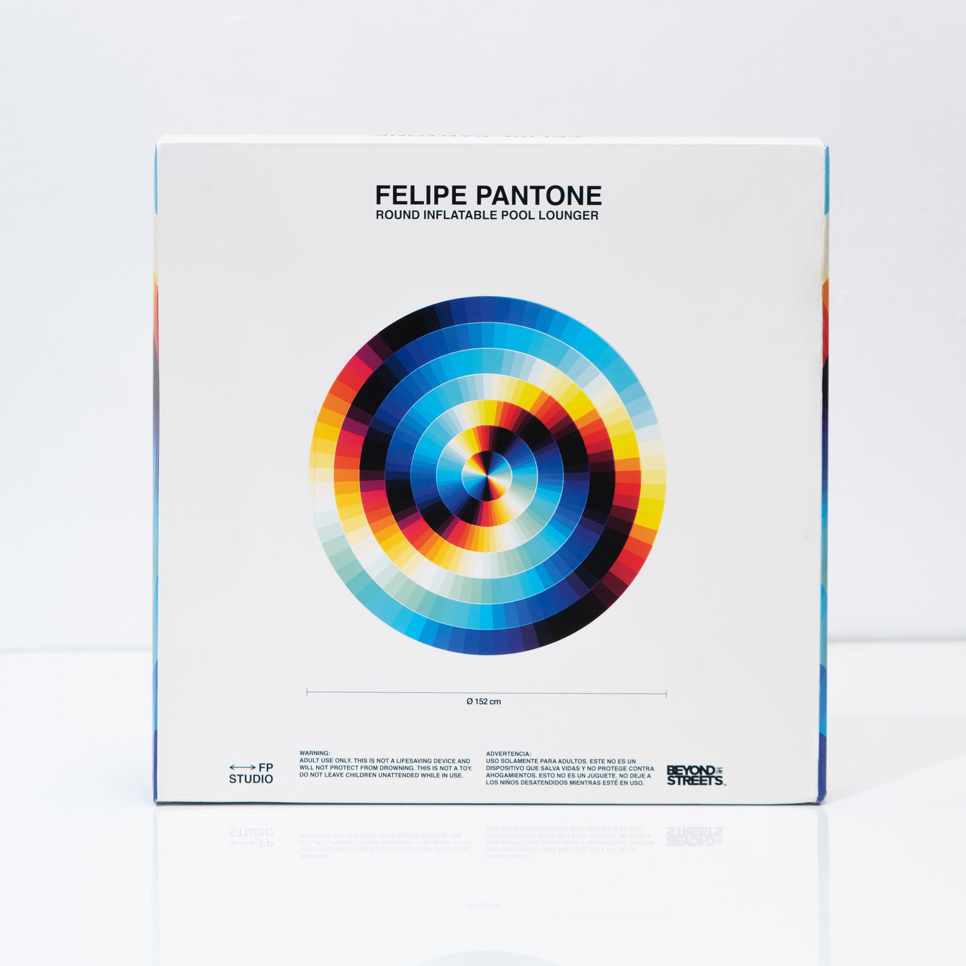 Felipe PANTONE "CDM30 Round Inflatable Pool Lounger" Collectible