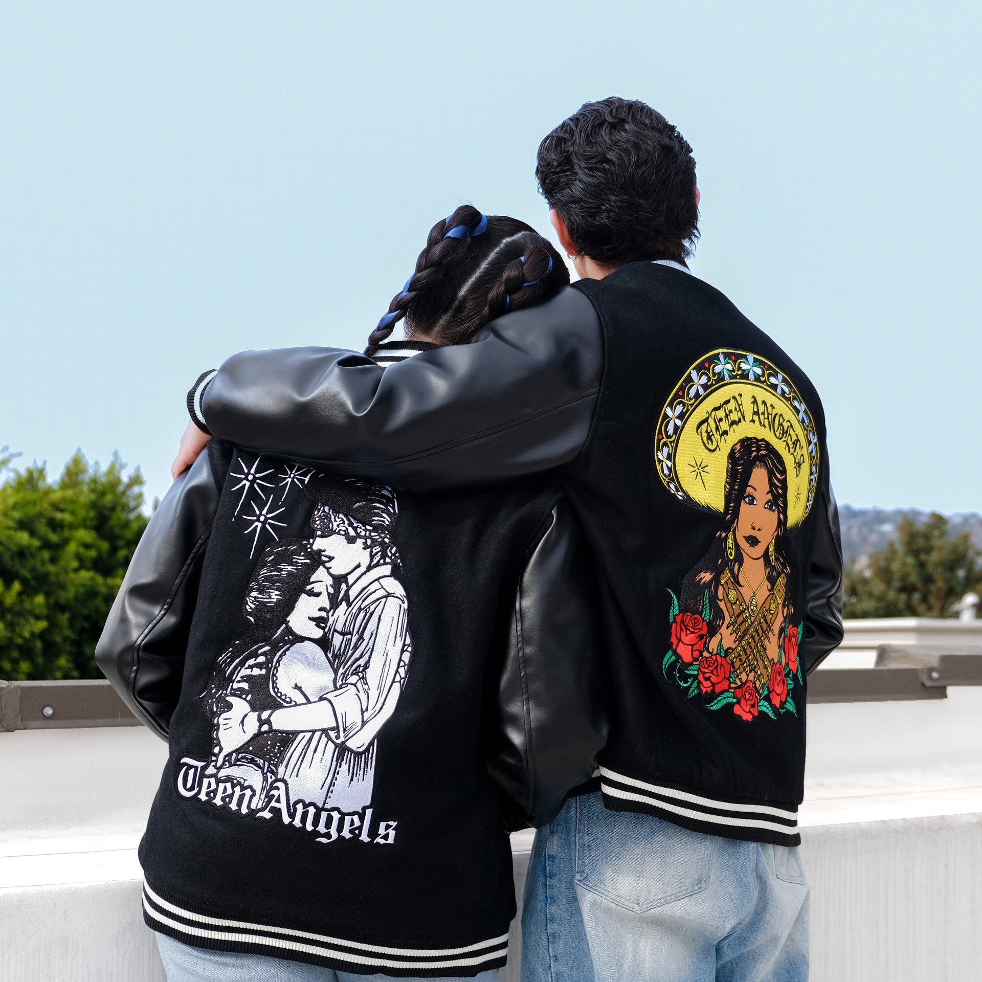 Teen Angel's "Dedicated To You" Varsity Jacket