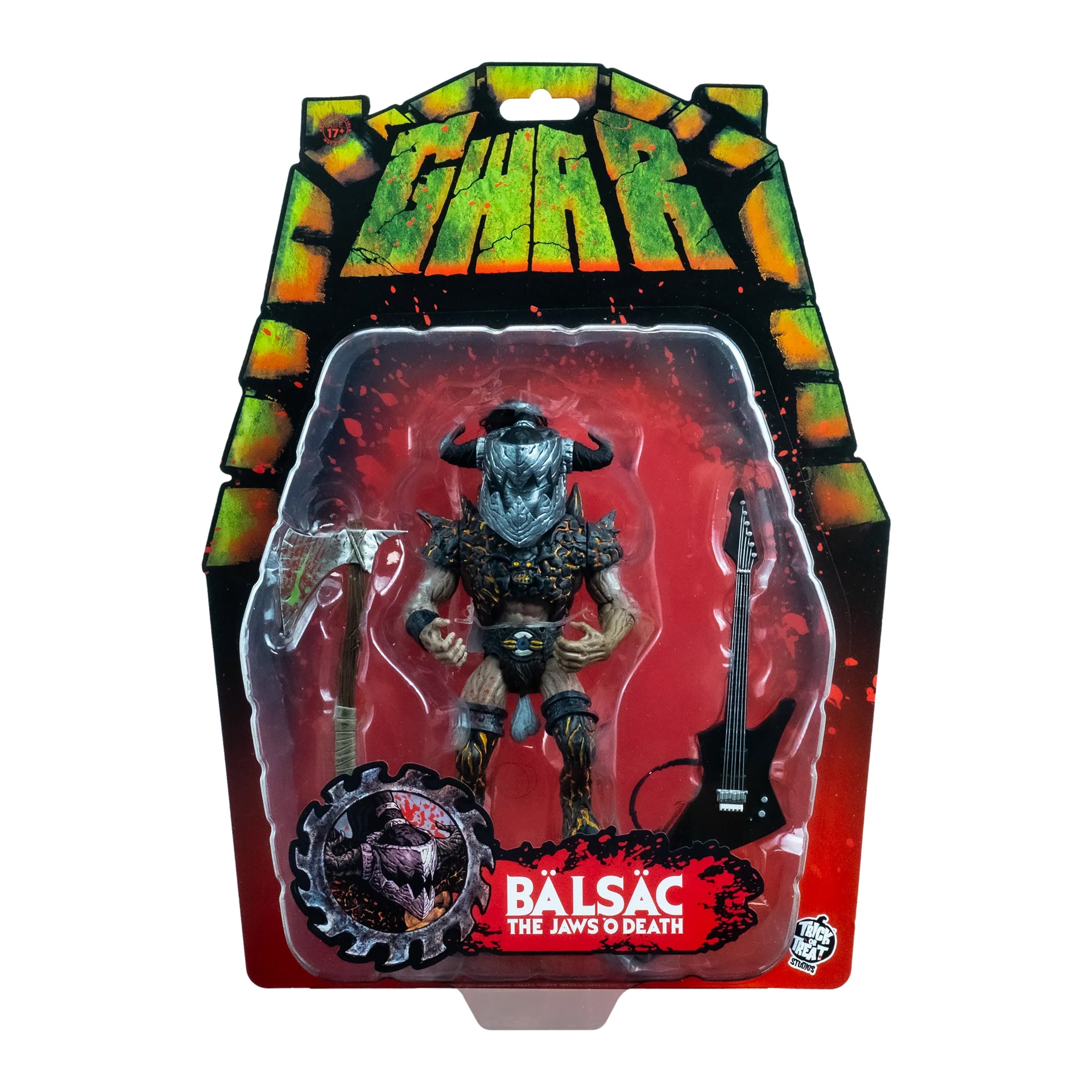 GWAR x TRICK OR TREAT "Balsac the Jaws 'O Death" Action Figure