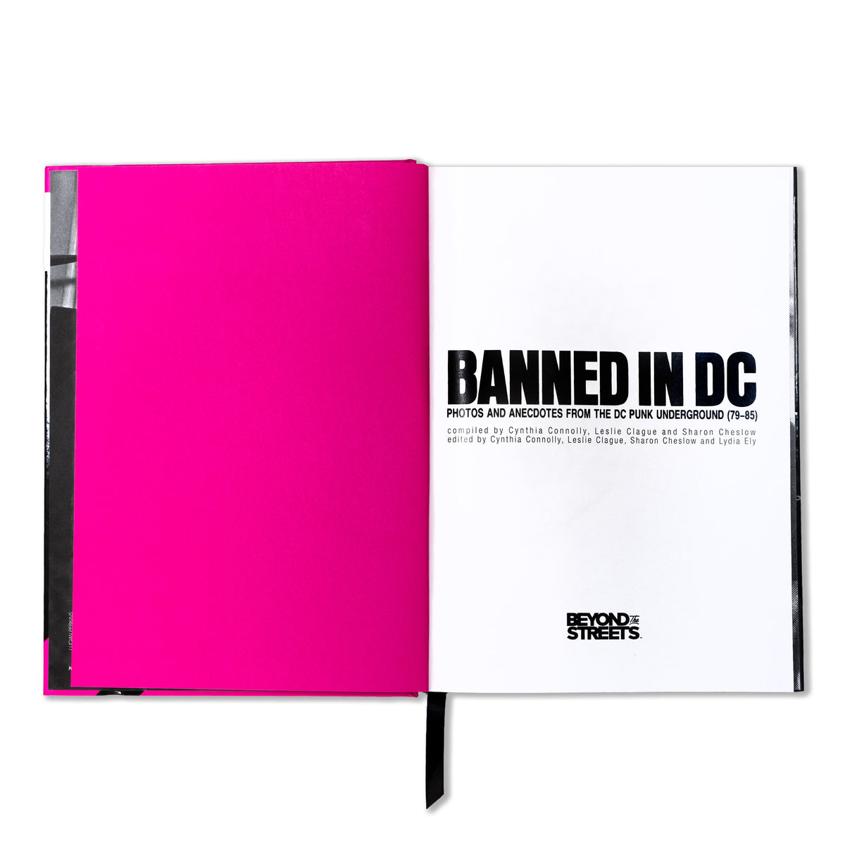 "Banned In DC: Photos and Anecdotes from the DC Punk Underground (79-85)" Hardcover Book