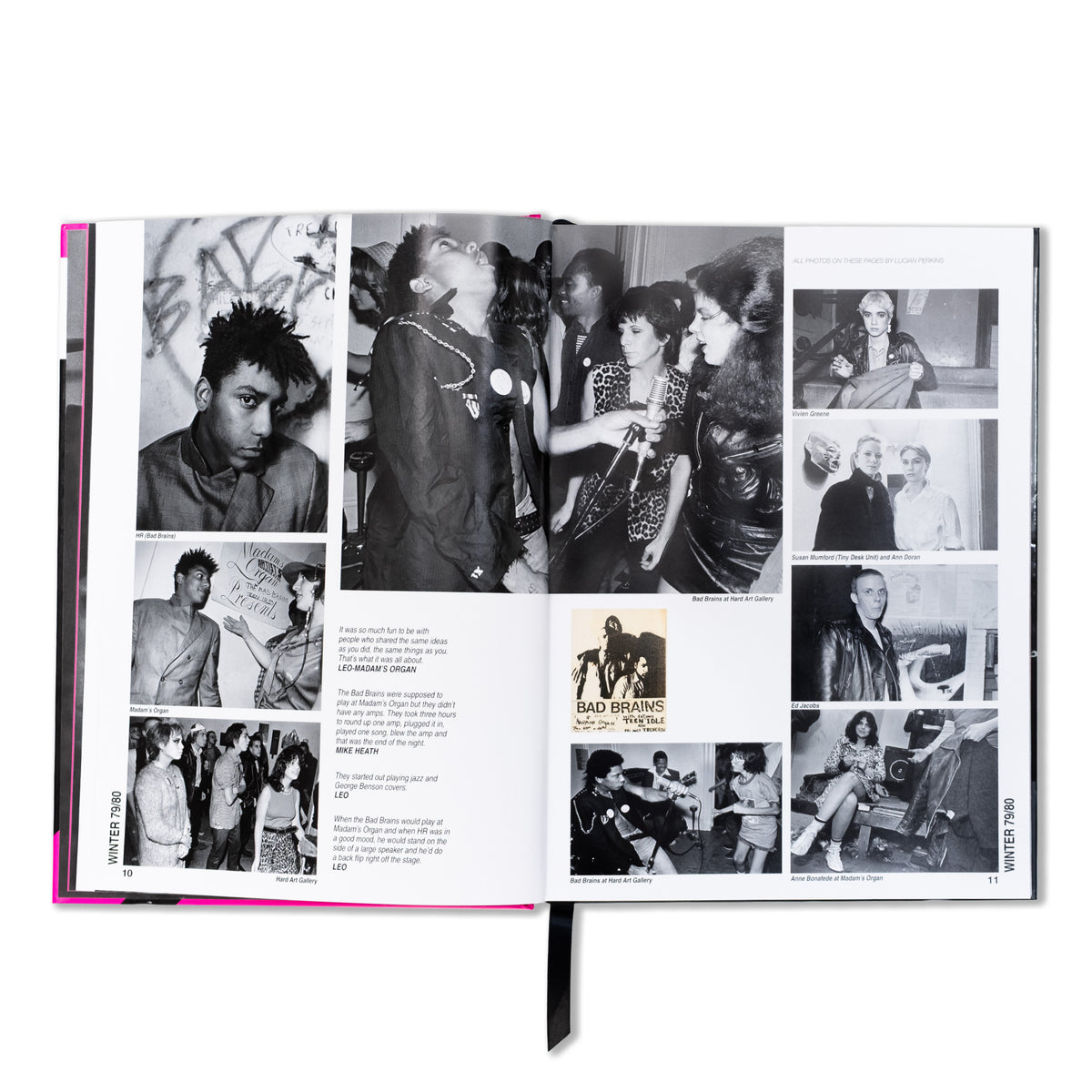 SIGNED "Banned In DC: Photos and Anecdotes from the DC Punk Underground (79-85)" Hardcover Book