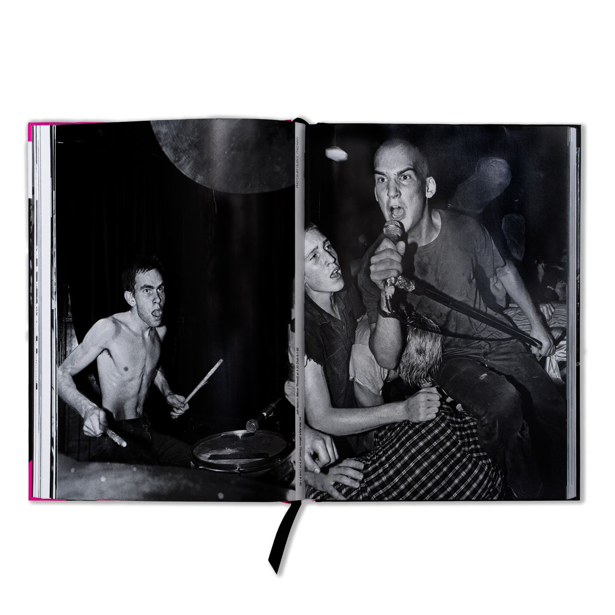 SIGNED "Banned In DC: Photos and Anecdotes from the DC Punk Underground (79-85)" Hardcover Book