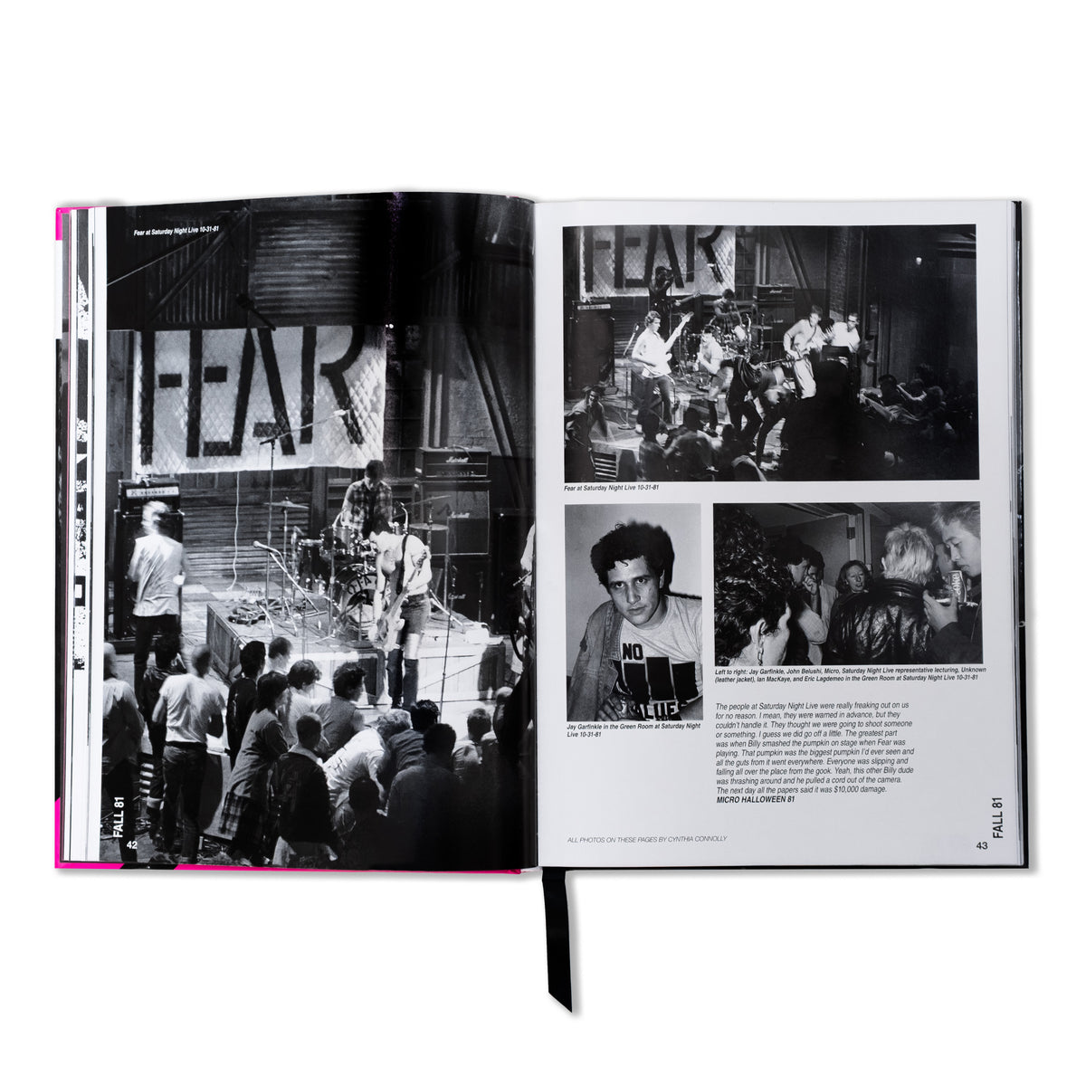 SIGNED "Banned In DC: Photos and Anecdotes from the DC Punk Underground (79-85)" Hardcover Book