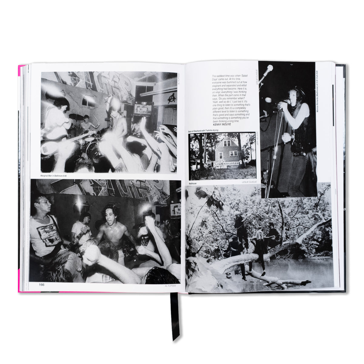 SIGNED "Banned In DC: Photos and Anecdotes from the DC Punk Underground (79-85)" Hardcover Book