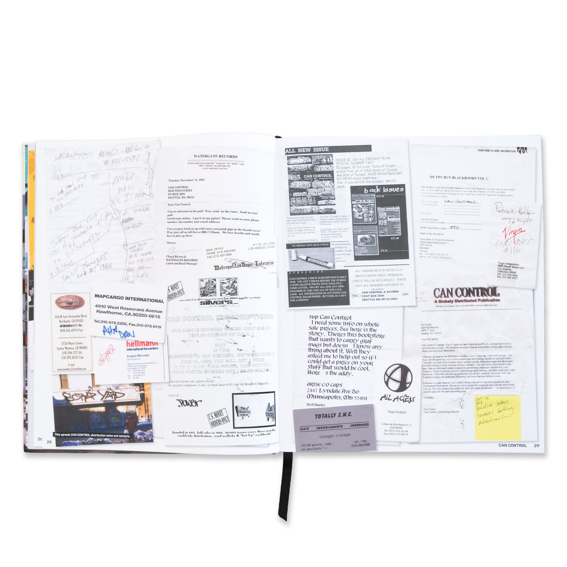 POWER Signed "Can Control Magazine: The Complete Archives 1987-1995" Book