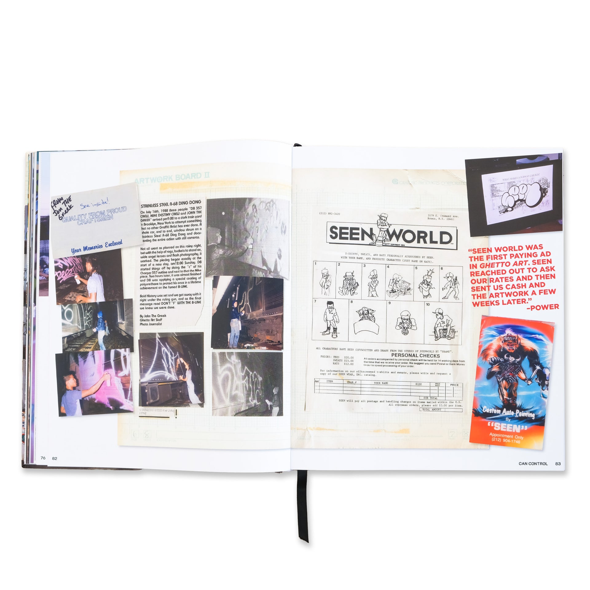 POWER Signed "Can Control Magazine: The Complete Archives 1987-1995" Book