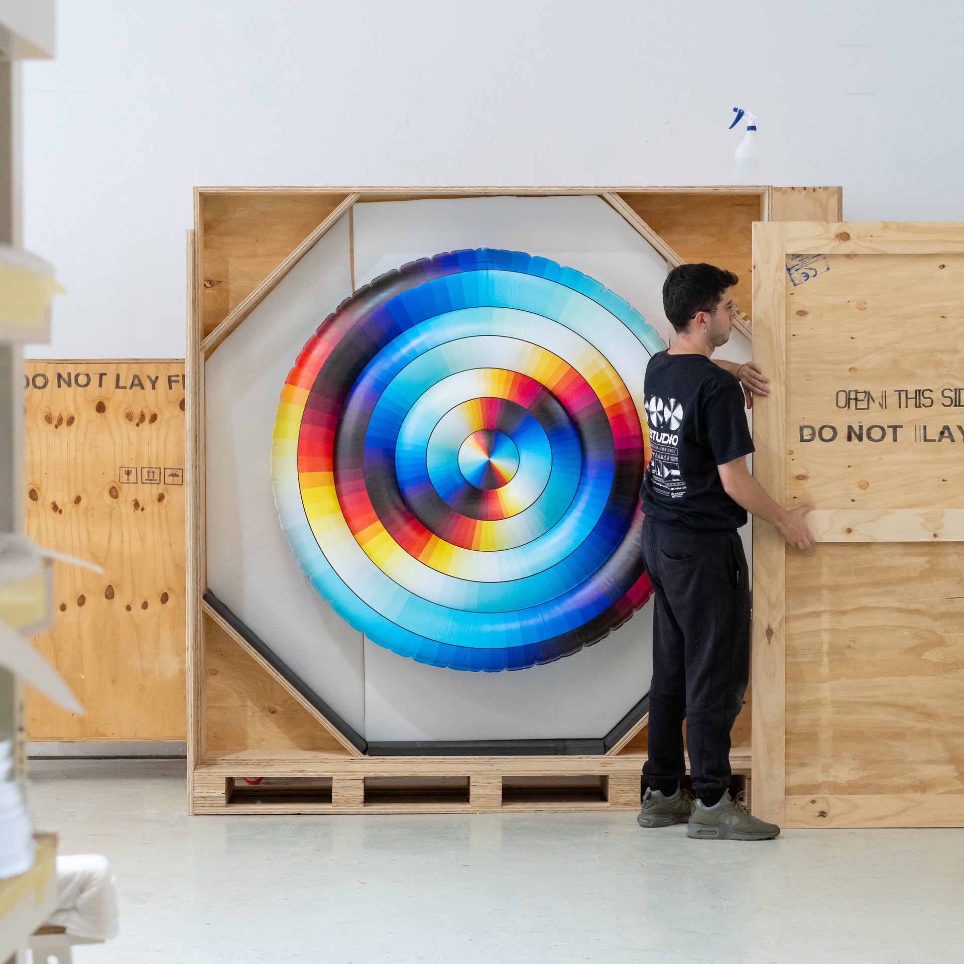 Felipe PANTONE "CDM30 Round Inflatable Pool Lounger" Collectible