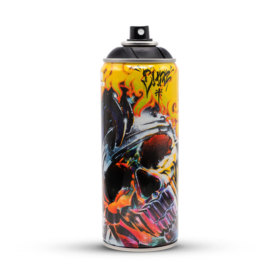 Mr André Glossy Black Spray Paint Can Artwork by Montana MTN – Sprayed Paint Art Collection Mr André Glossy Black Spray Paint Can Artwork by Montana MTN – Sprayed Paint Art Collection