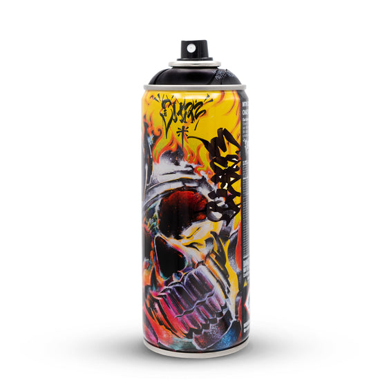 Chaz Bojórquez HAND-SIGNED "Limited Edition MTN Spray Paint Can (Matte Black)"