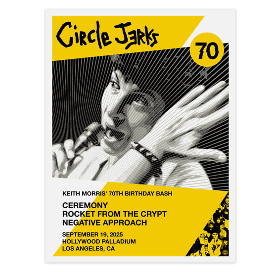 Keith Morris X Shepard Fairey Poster (Signed)