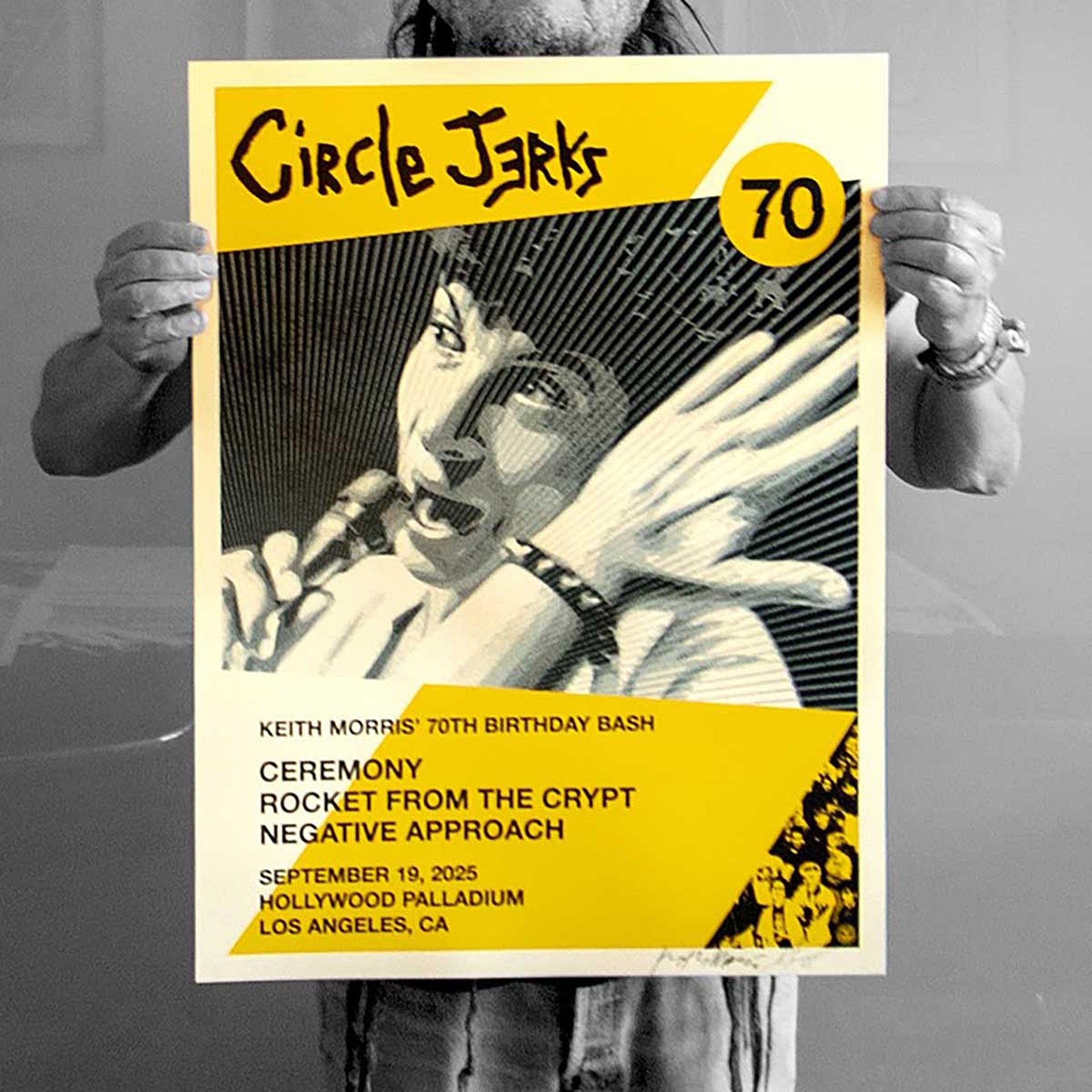 Keith Morris X Shepard Fairey Poster (Signed)