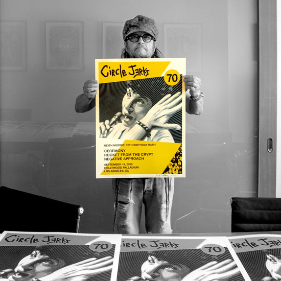 Keith Morris X Shepard Fairey Poster (Signed)