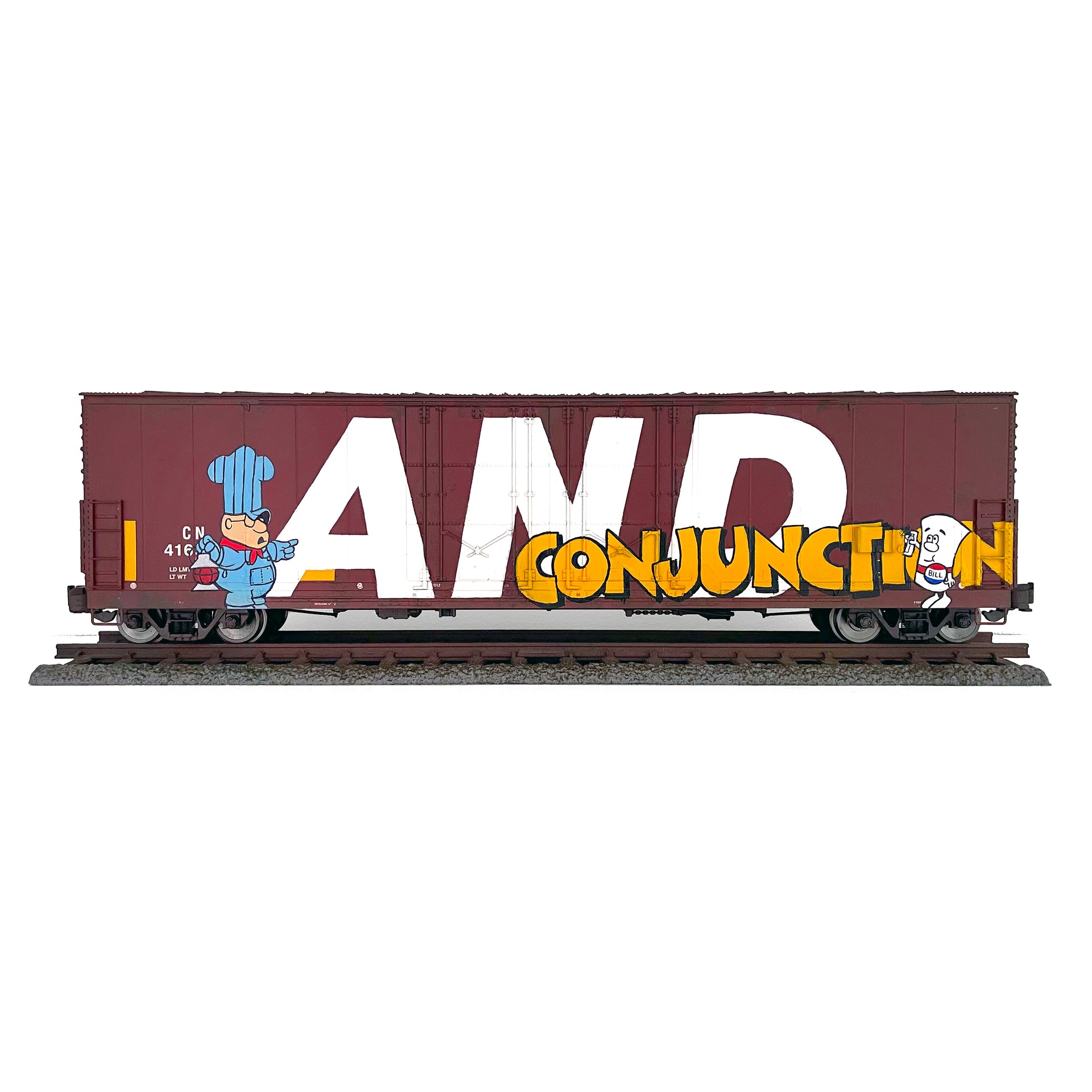 Tim Conlon "CN #46" Model Train