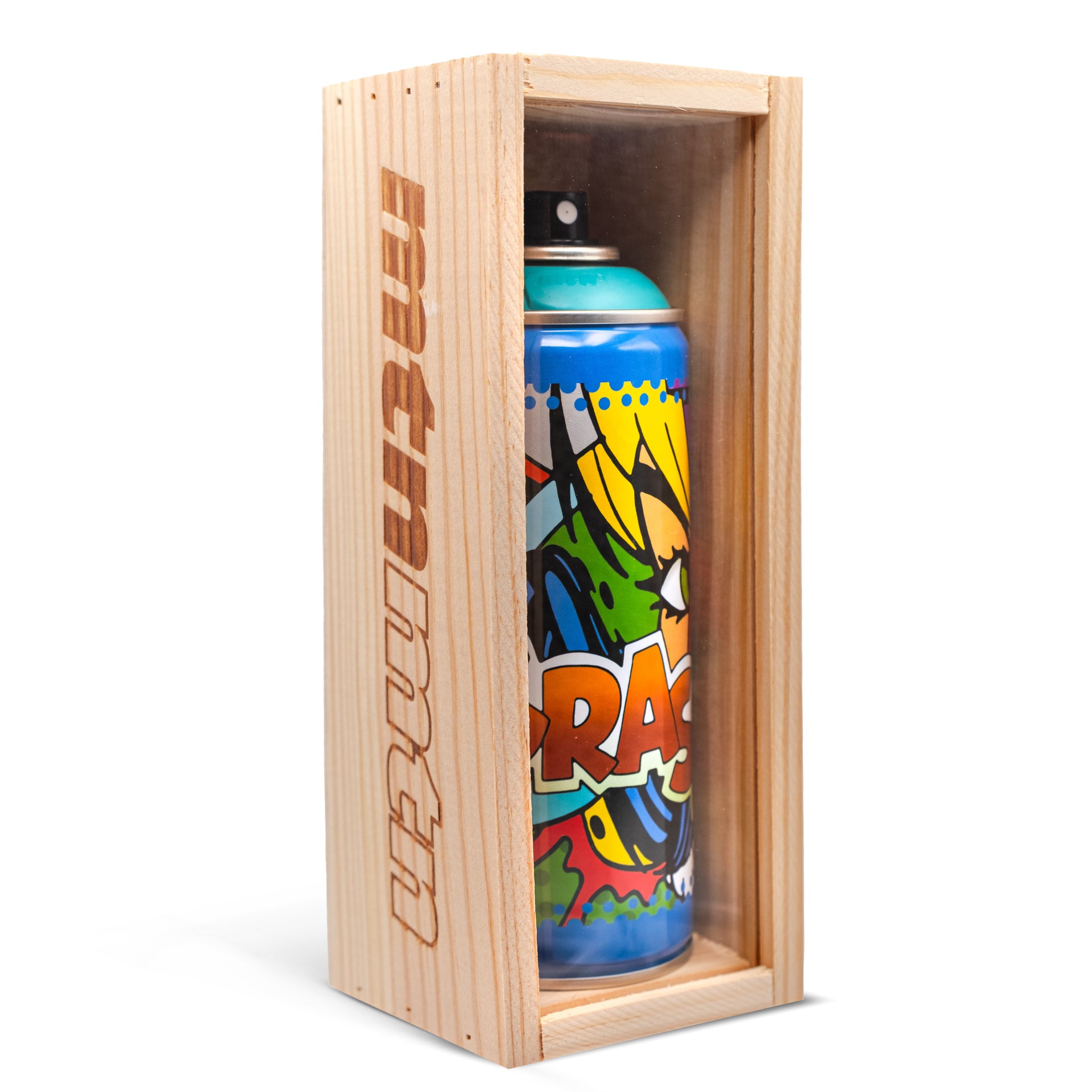 CRASH "Limited Edition MTN Spray Paint Can (Turquoise)"