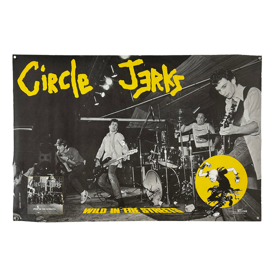 Kill Your Idols "Circle Jerks - Wild in the Streets" Vintage Poster