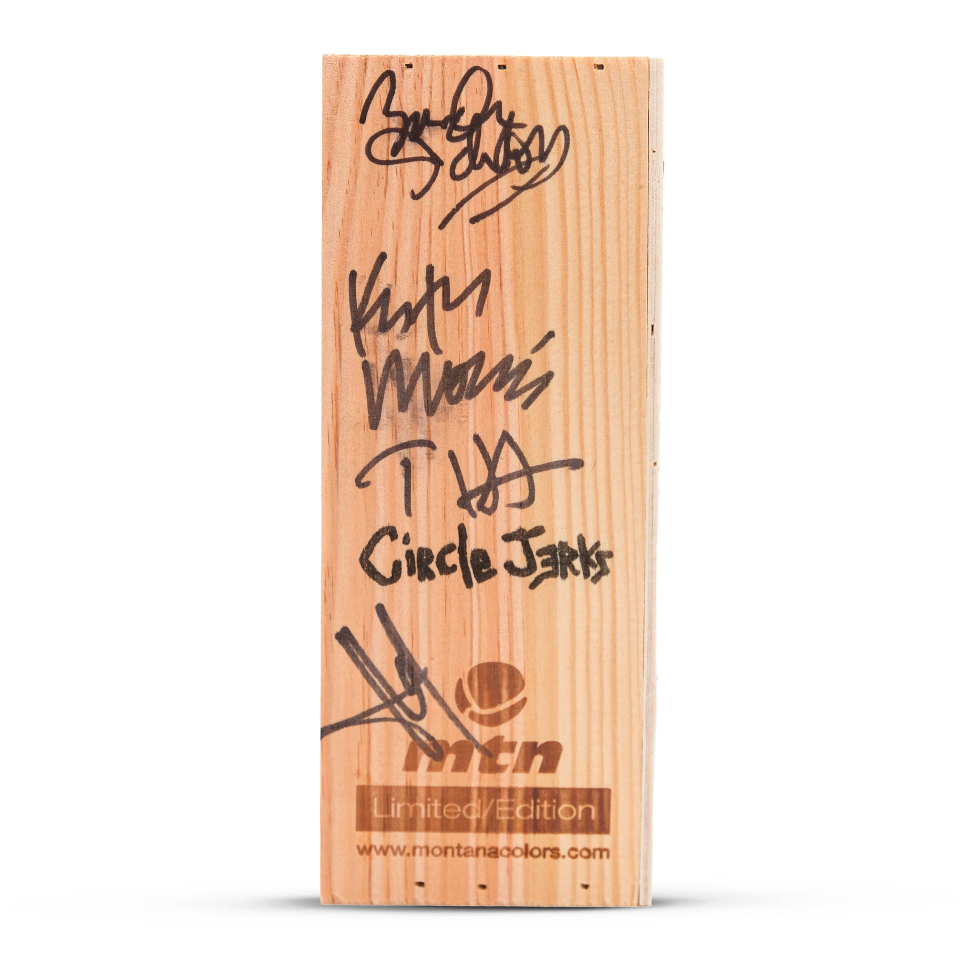 Circle Jerks SIGNED "Limited Edition MTN Spray Paint Can (Eldorado)"