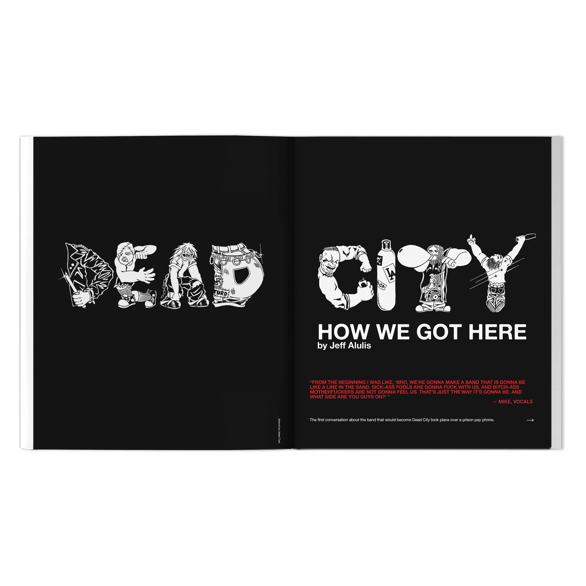 Dead City Punx "Dead City" Book