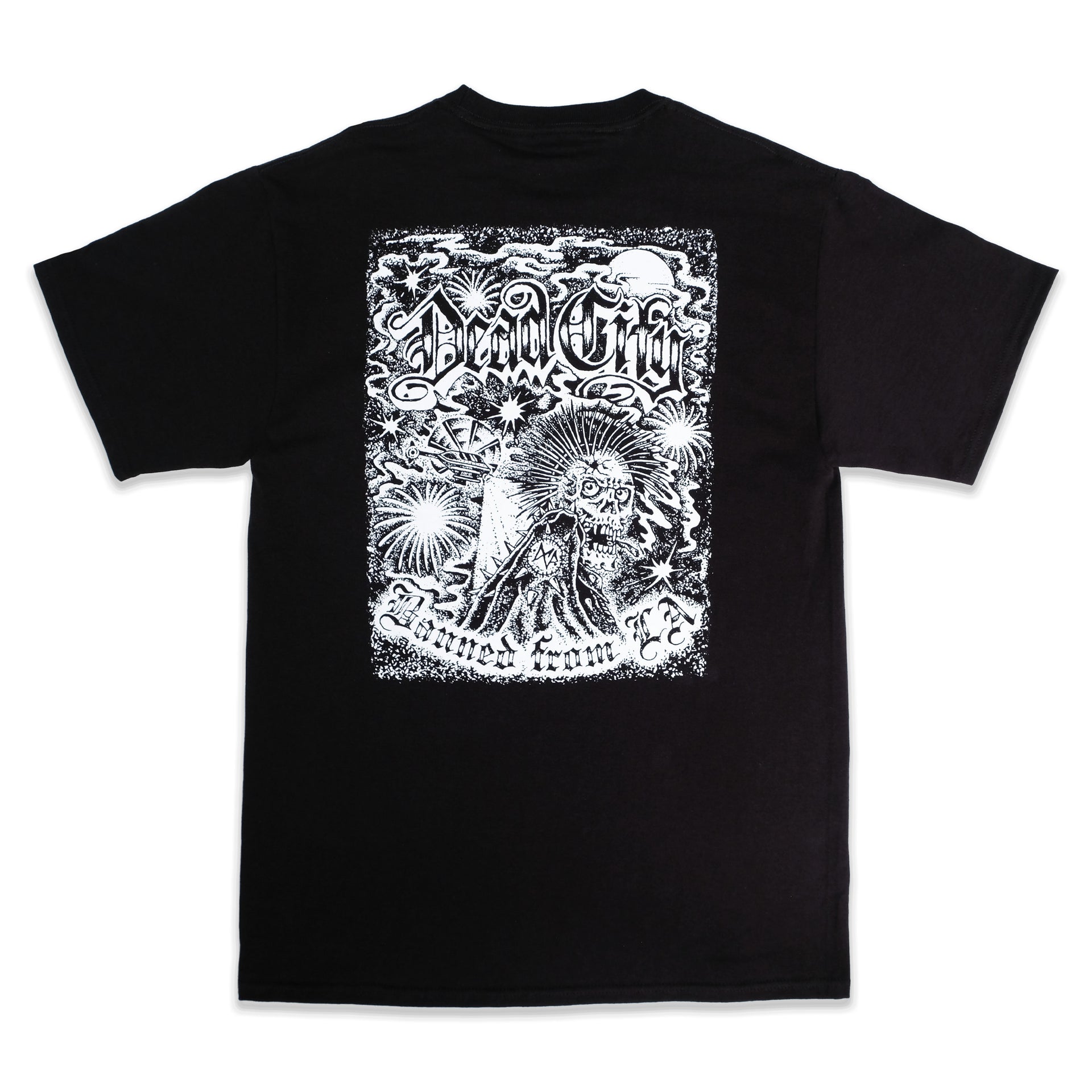 Dead City Punx "Banned From L.A. (Black) Tee