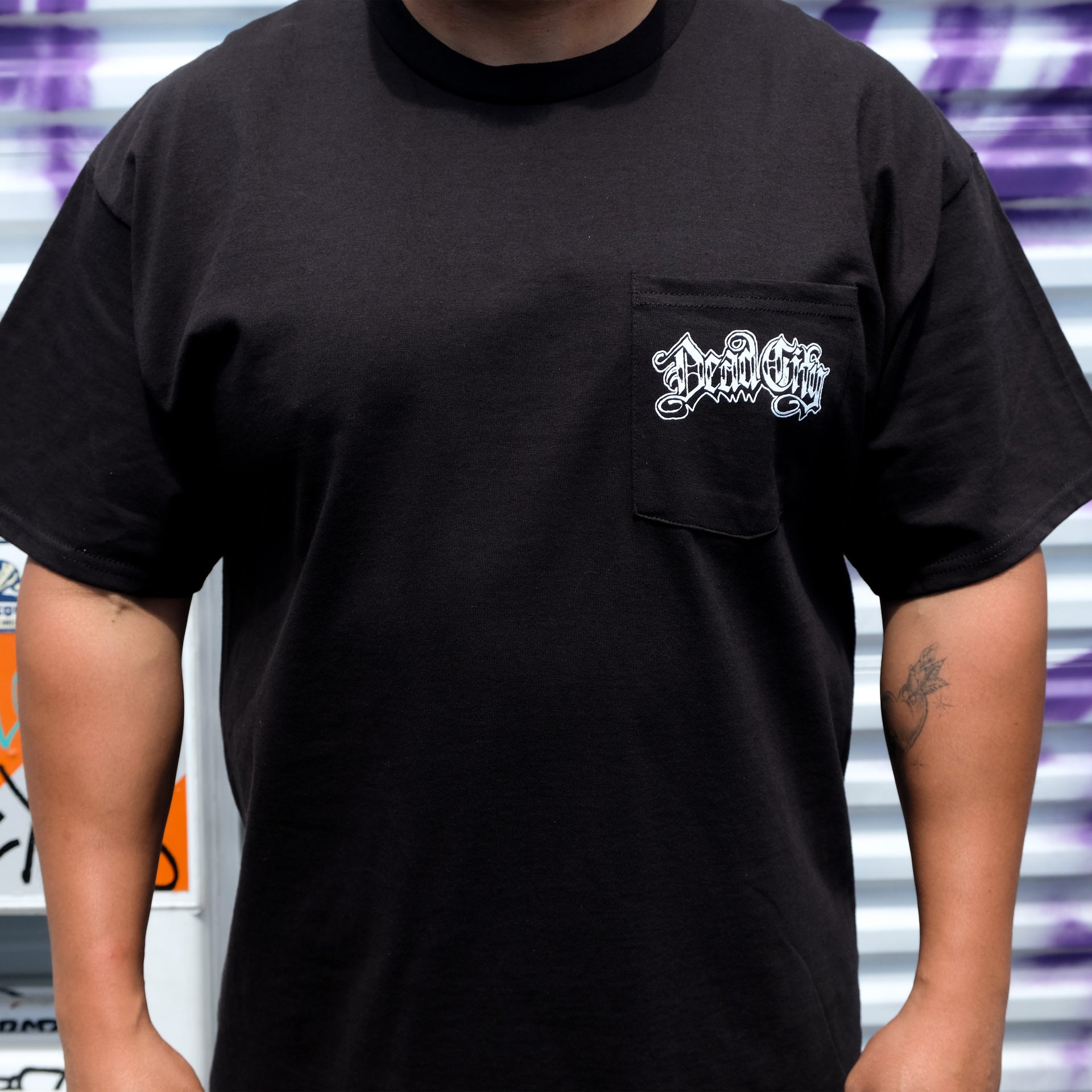 Dead City Punx "Banned From L.A. (Black) Tee