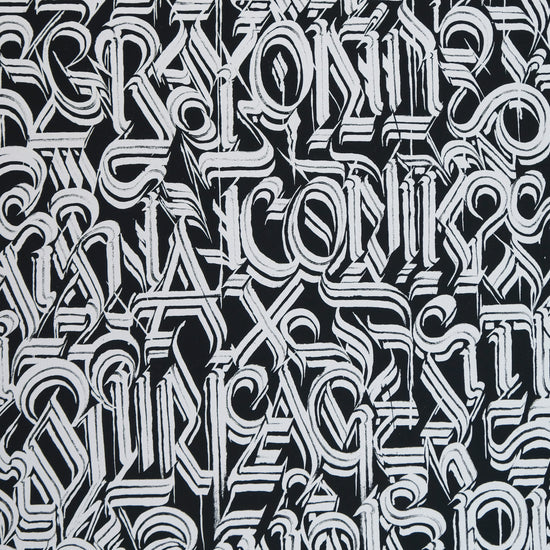 DEFER "Los Angeles and Beyond (Silver on Black)" Print