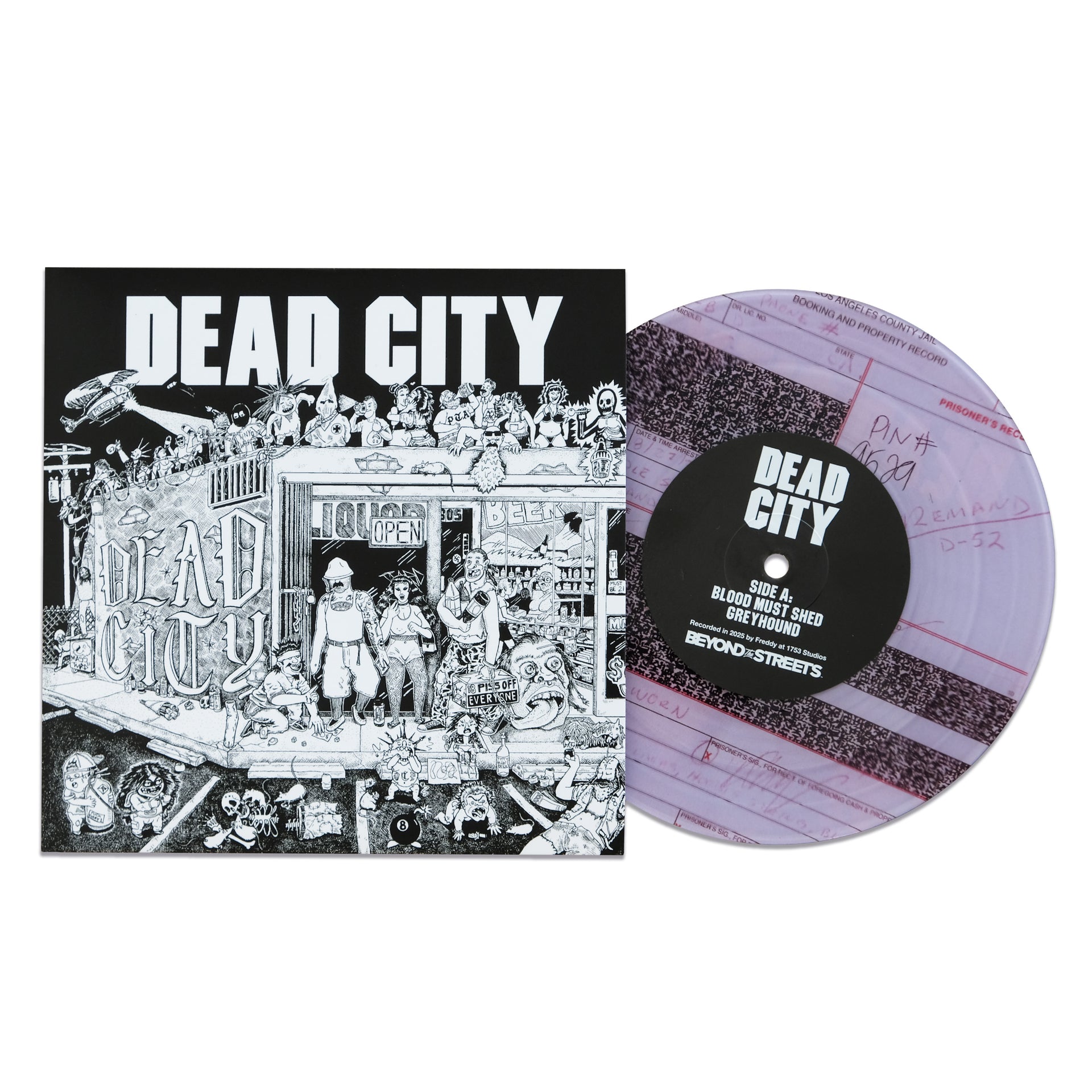 Dead City Punx "Limited Edition 7in (Purple)" Vinyl