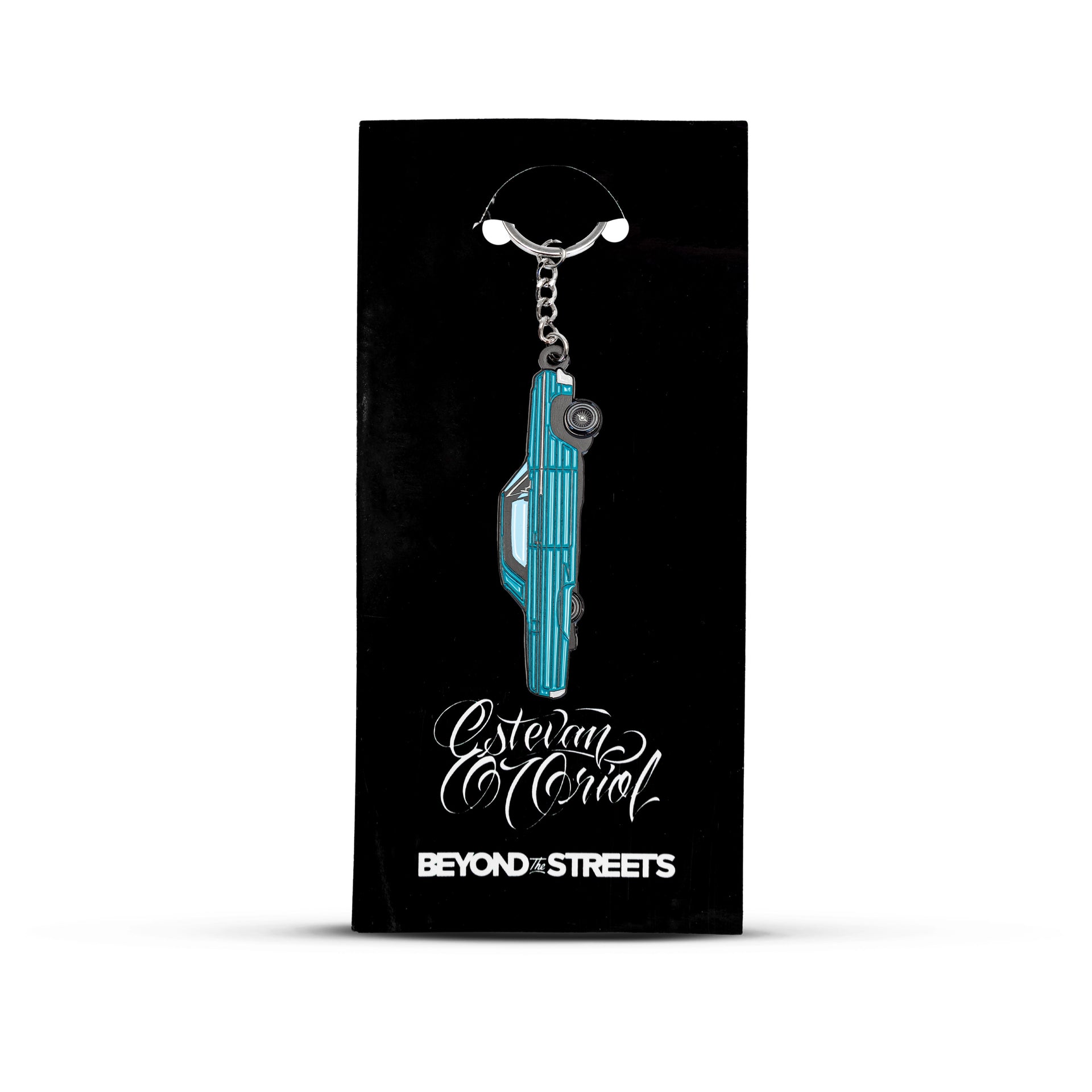 Estevan Oriol "Blue Velvet" Enamel Keychain