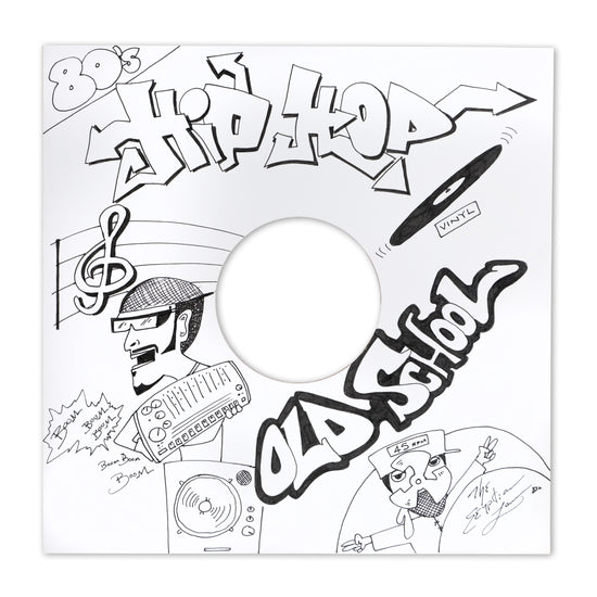 Egyptian Lover "Hand-Drawn Record Cover 23" Original Artwork