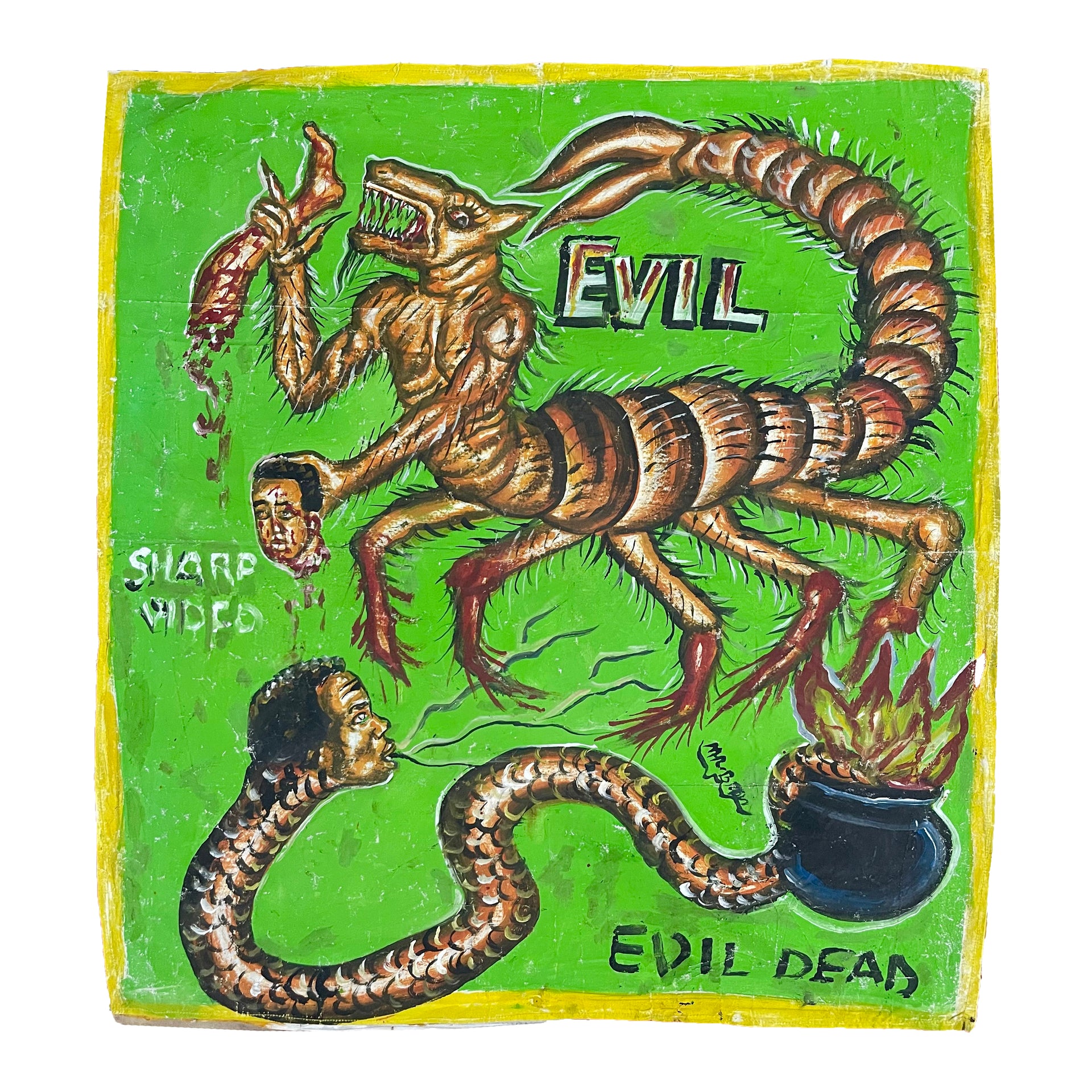 Deadly Prey Gallery "Evil (Evil Dead)" Original Artwork