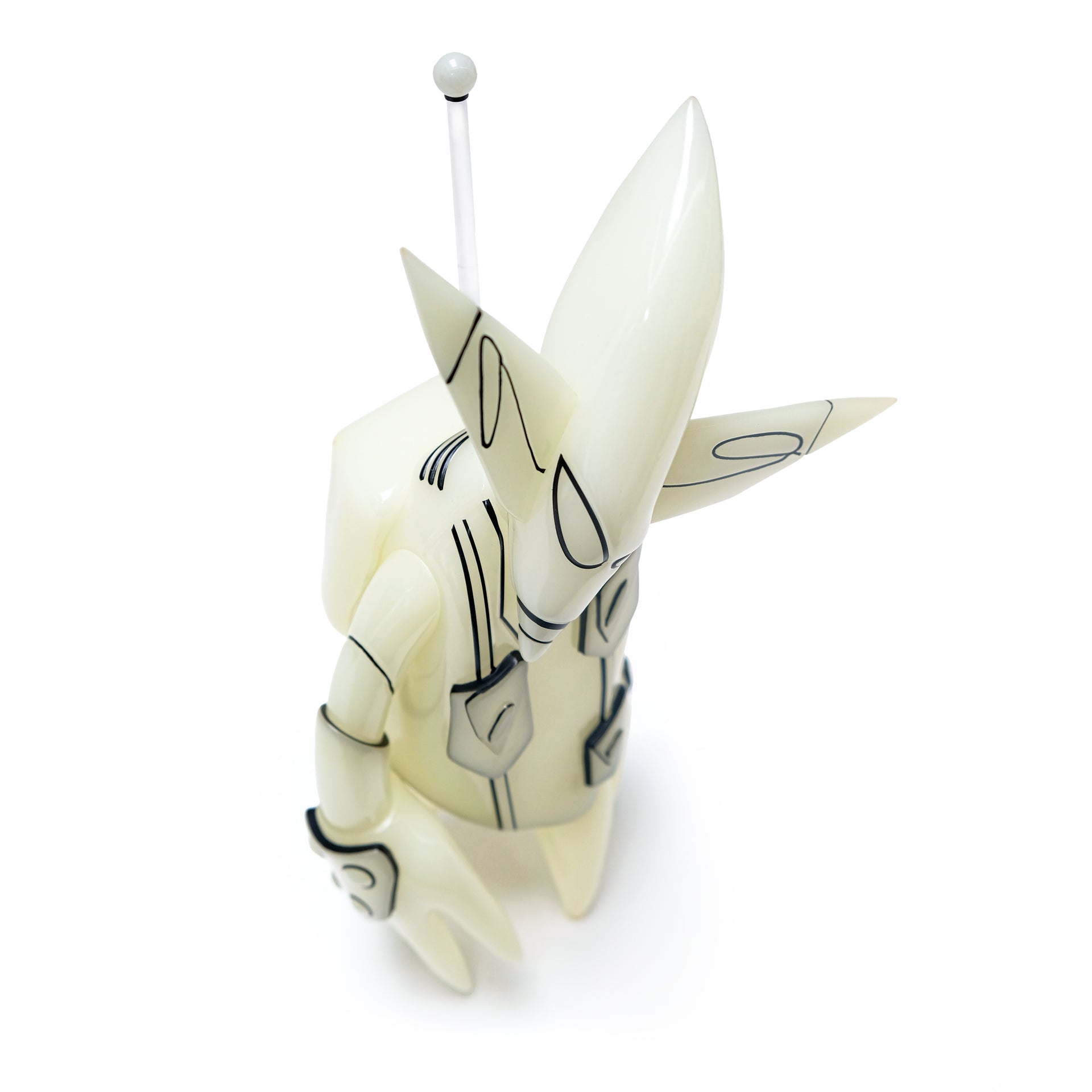 FUTURA "FL-001 POINTMAN VINYL FIGURE (Glow In The Dark)"