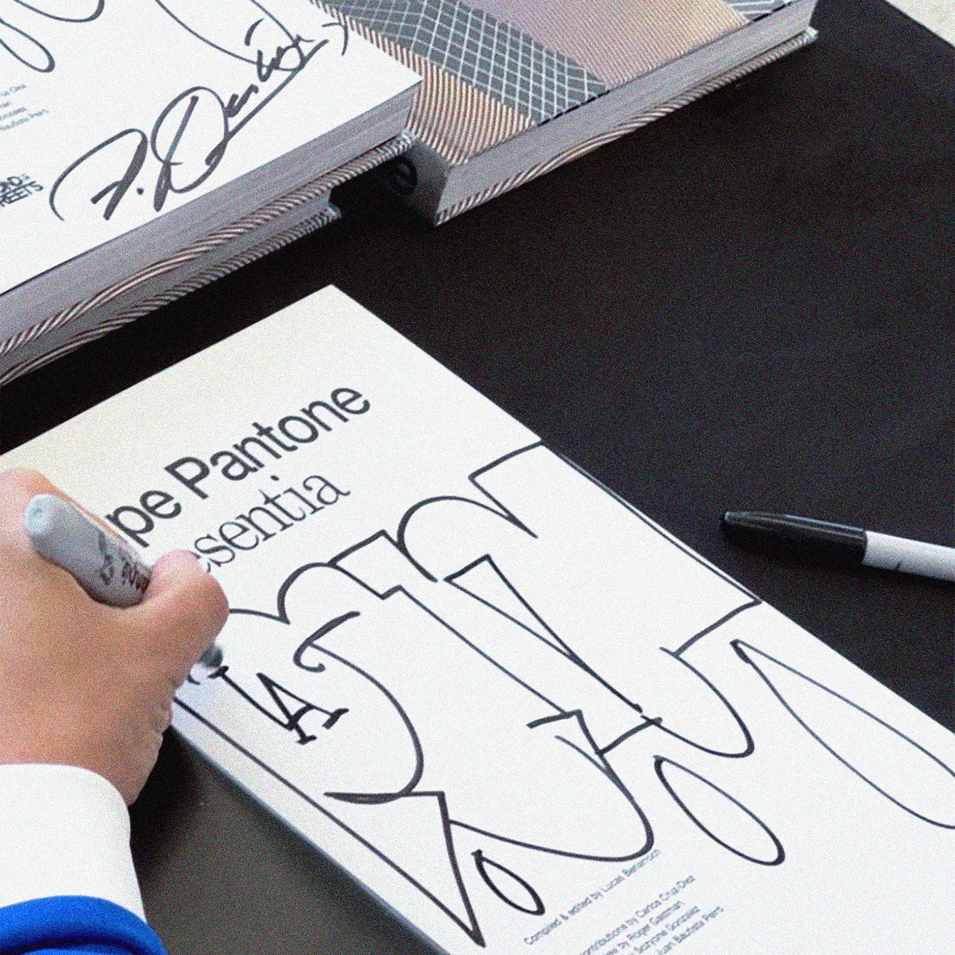 Felipe Pantone SIGNED "Praesentia" Book