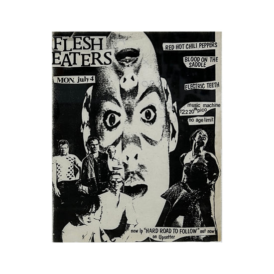 Kill Your Idols "Flesh Eaters Chili Peppers" Vintage Flyer