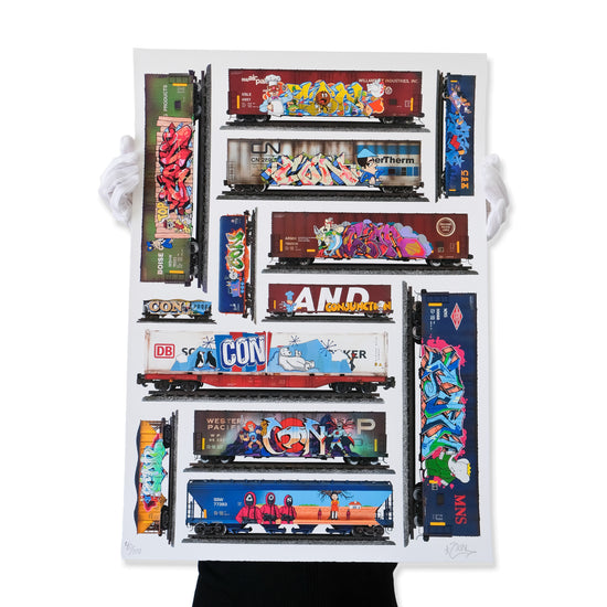 Tim Conlon "G-Scale Rolling Stock Series" Print