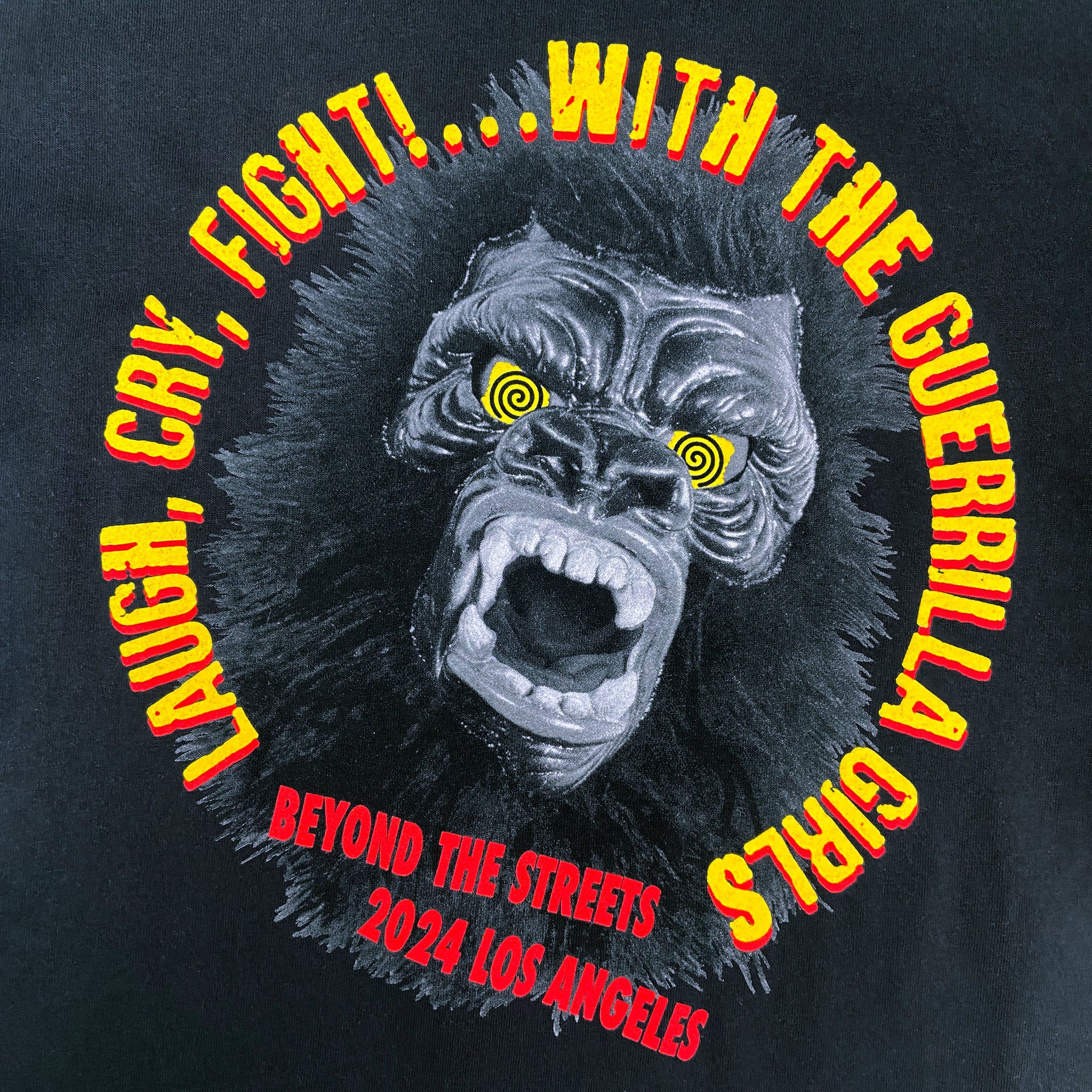 Guerrilla Girls "Laugh, Cry, Fight!...With The Guerilla Girls" Show Tee