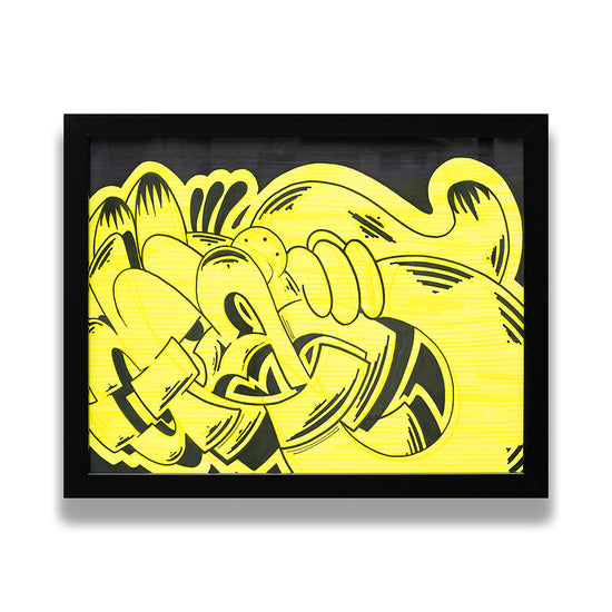 GKAE "GARFIELD HI" Original Artwork