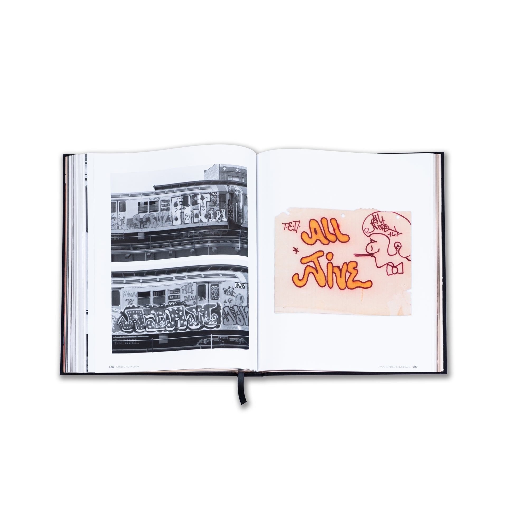 "Gordon Matta Clark: NYC Graffiti Archive 1972/73" Monograph