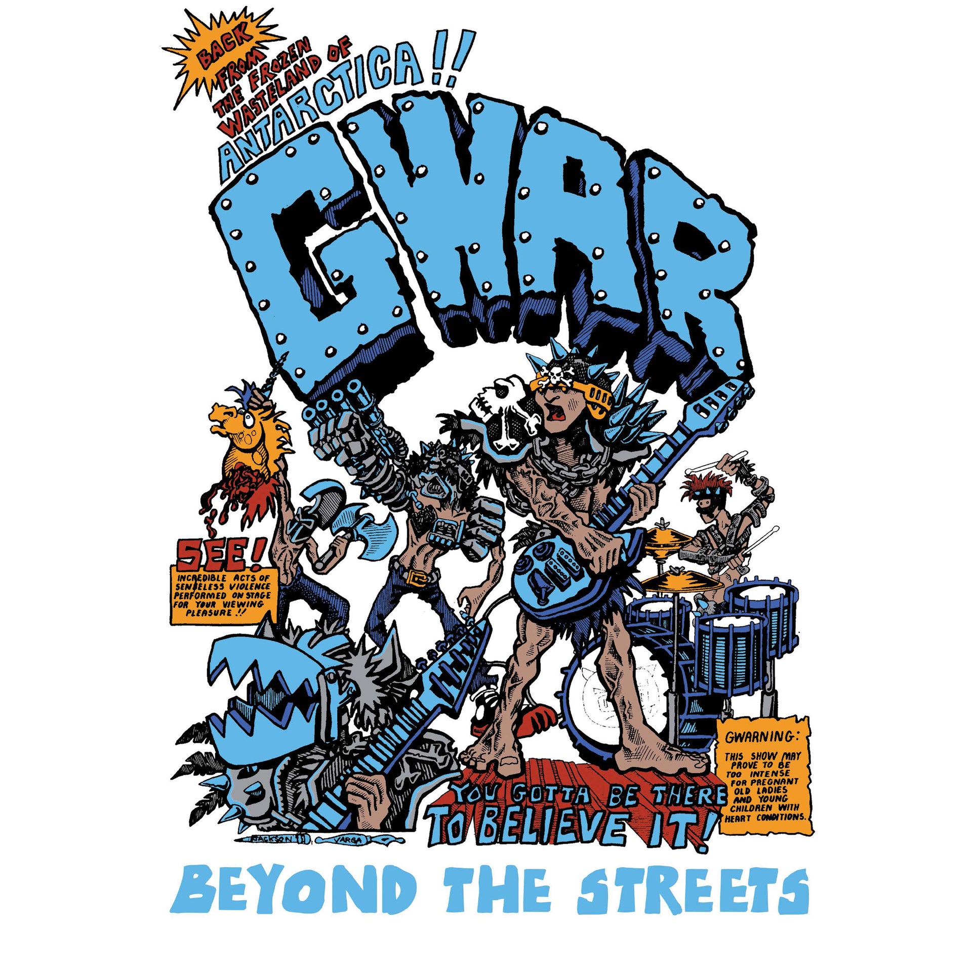 GWAR X BEYOND THE STREETS "First Show" Poster
