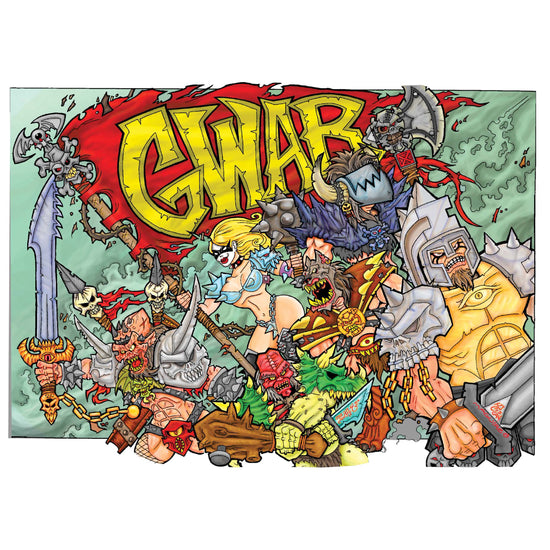 GWAR X BEYOND THE STREETS "TBD (White) Poster
