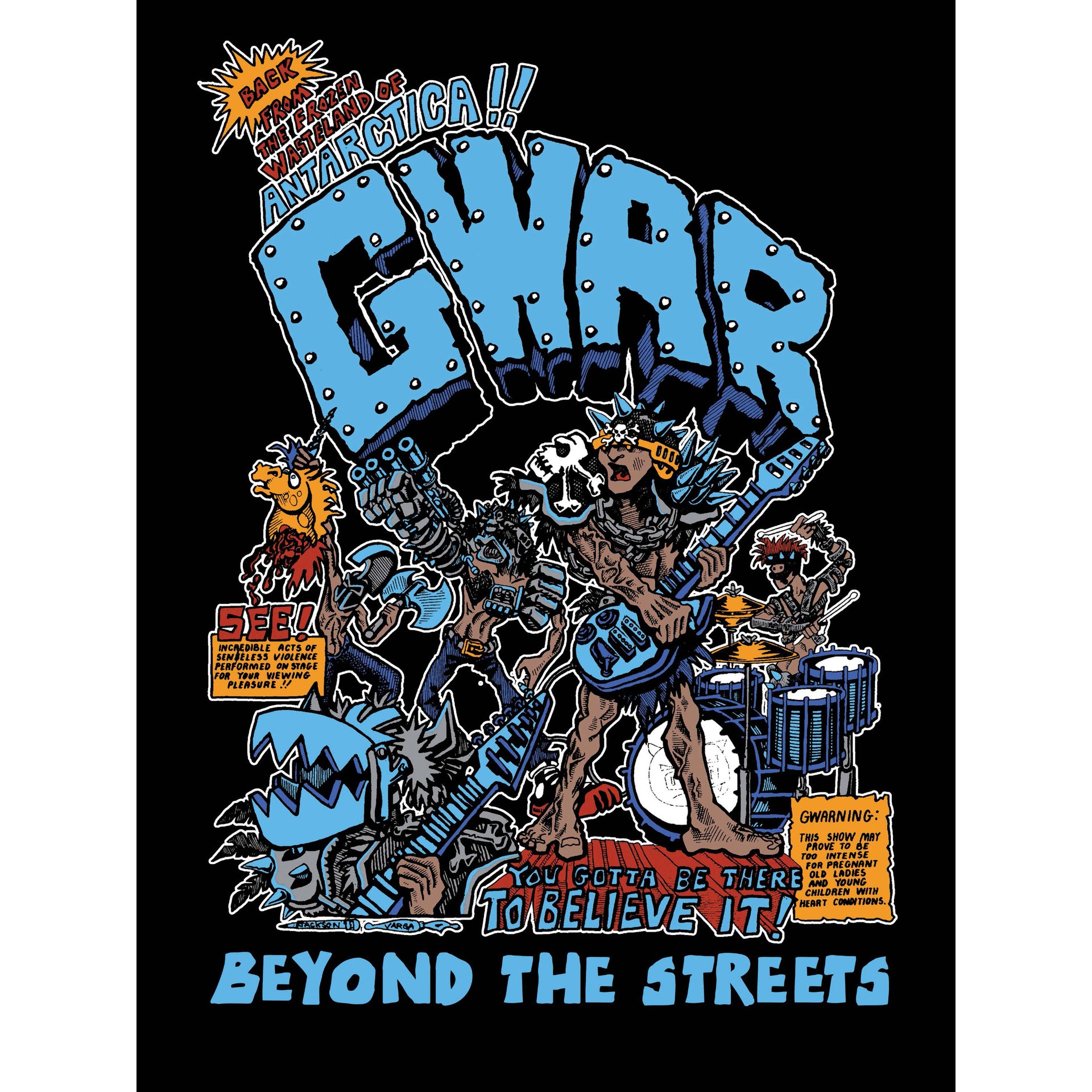 GWAR X BEYOND THE STREETS "First Show" Poster