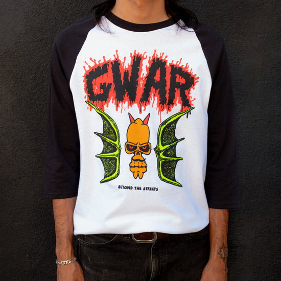 GWAR X BEYOND THE STREETS "GWAR Frenchy 1987" Ringer Raglan