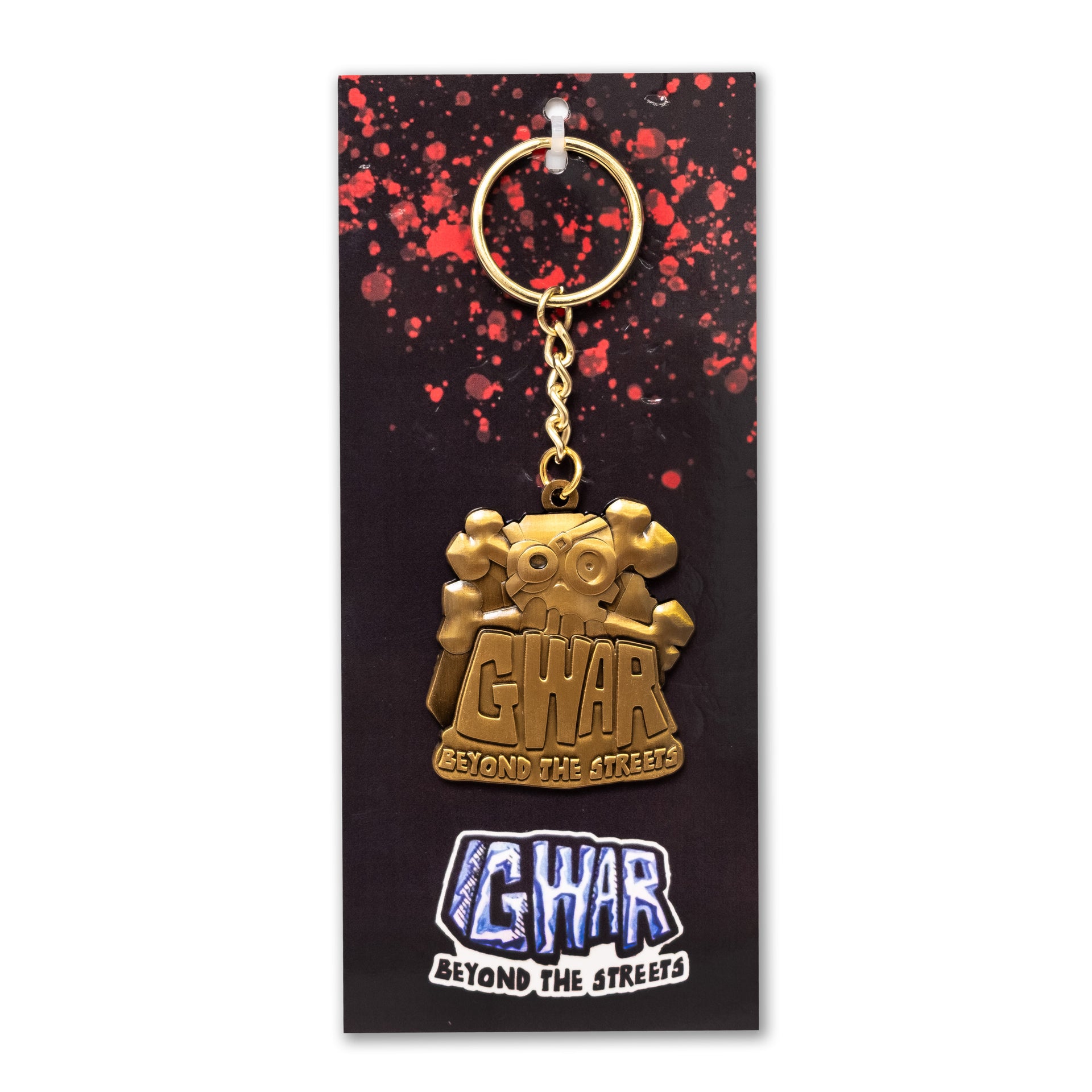 GWAR X BEYOND THE STREETS "GWAR Skull 1990" Keychain