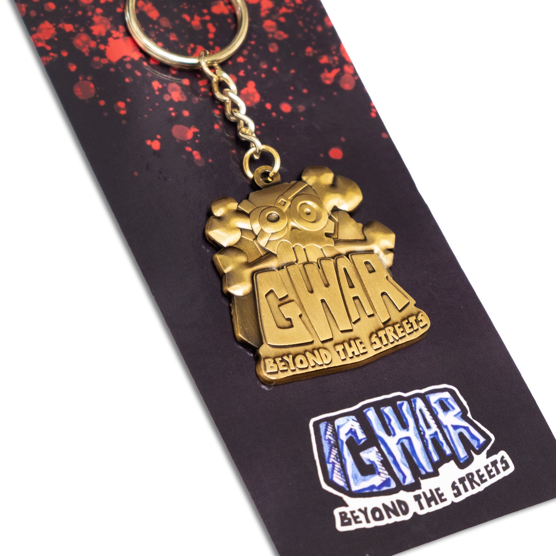 GWAR X BEYOND THE STREETS "GWAR Skull 1990" Keychain