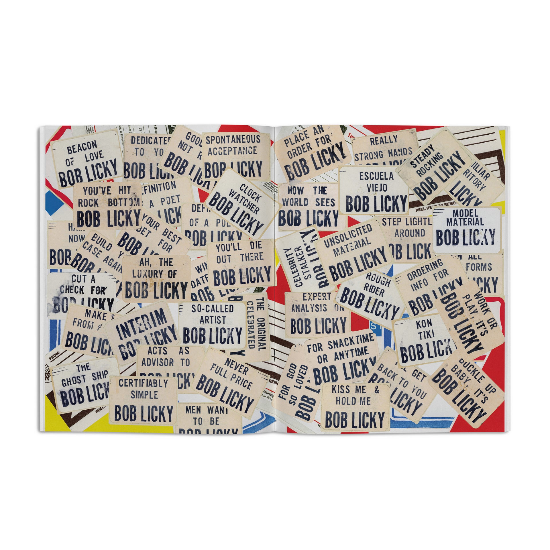 Dave Schubert "Graffiti Stickers From The Collection of Dave Schubert" Zine