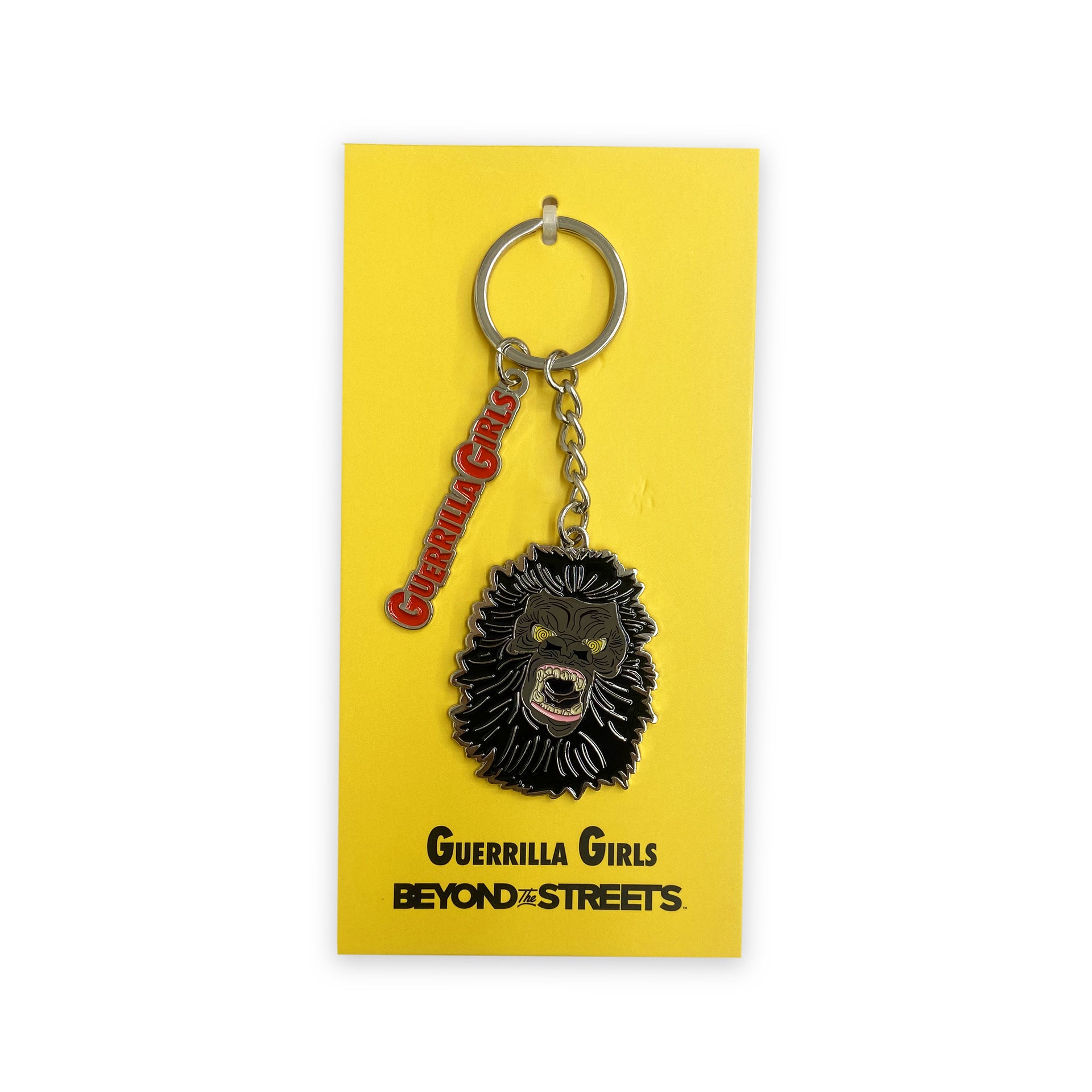 Guerrilla Girls "Zombie Gorilla" Keychain