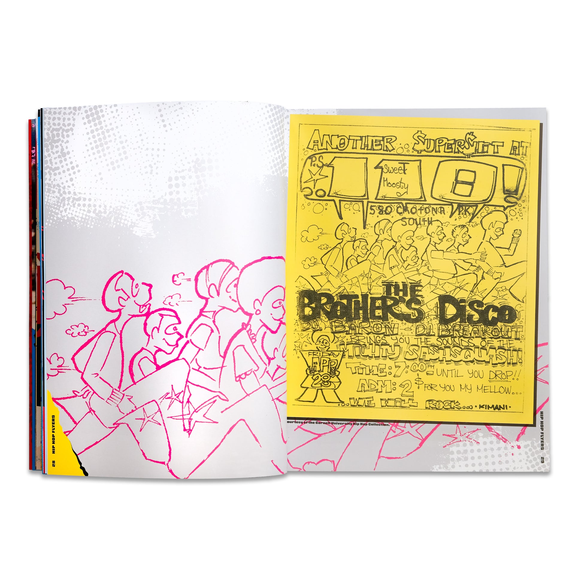 "Hip Hop Flyers '74-'84" Book