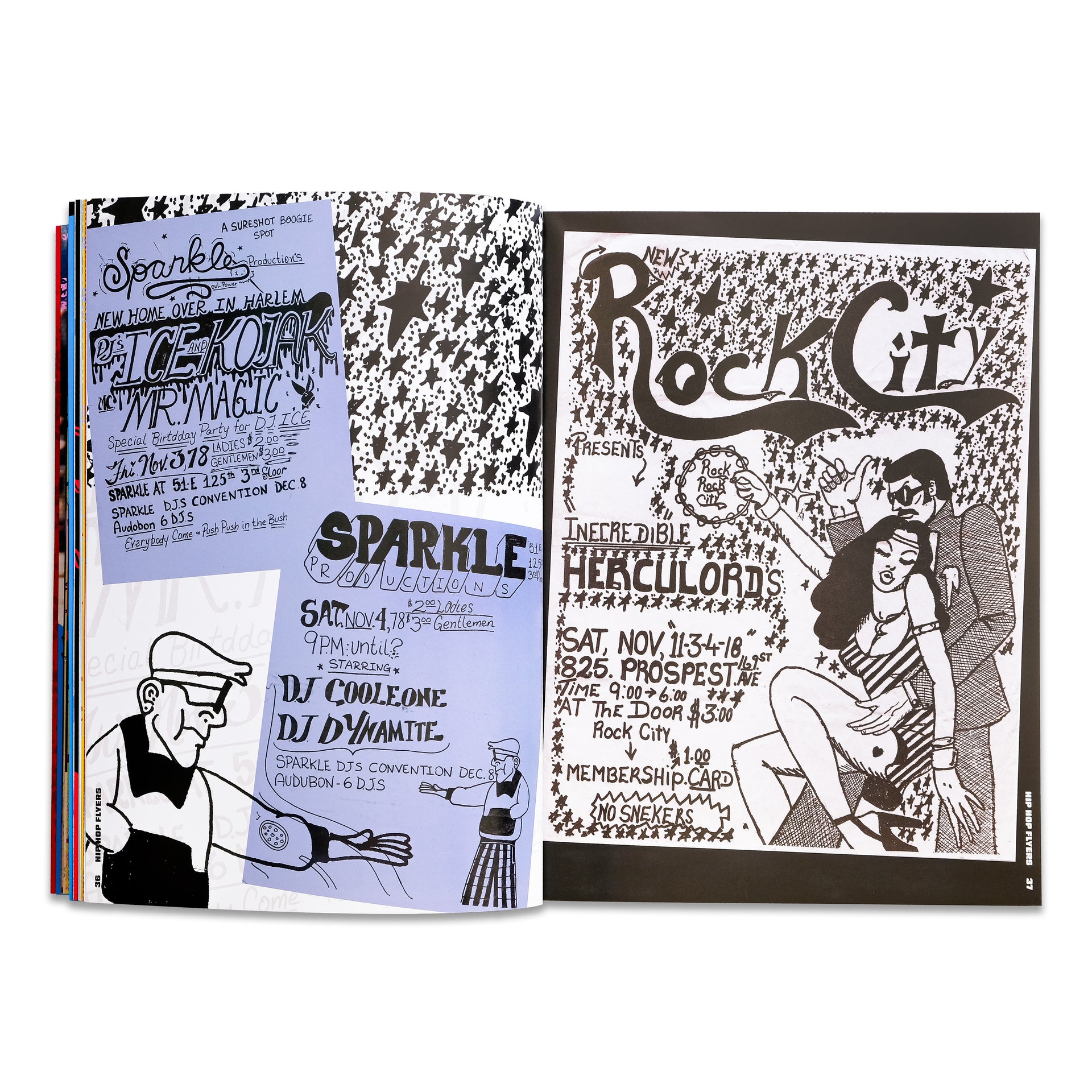 "Hip Hop Flyers '74-'84" Book