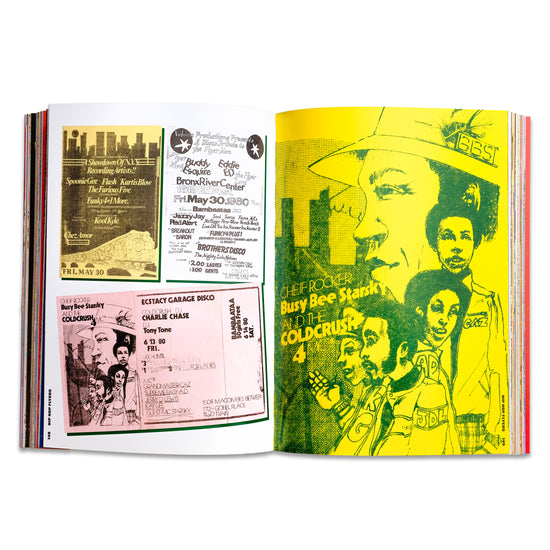 "Hip Hop Flyers '74-'84" Book
