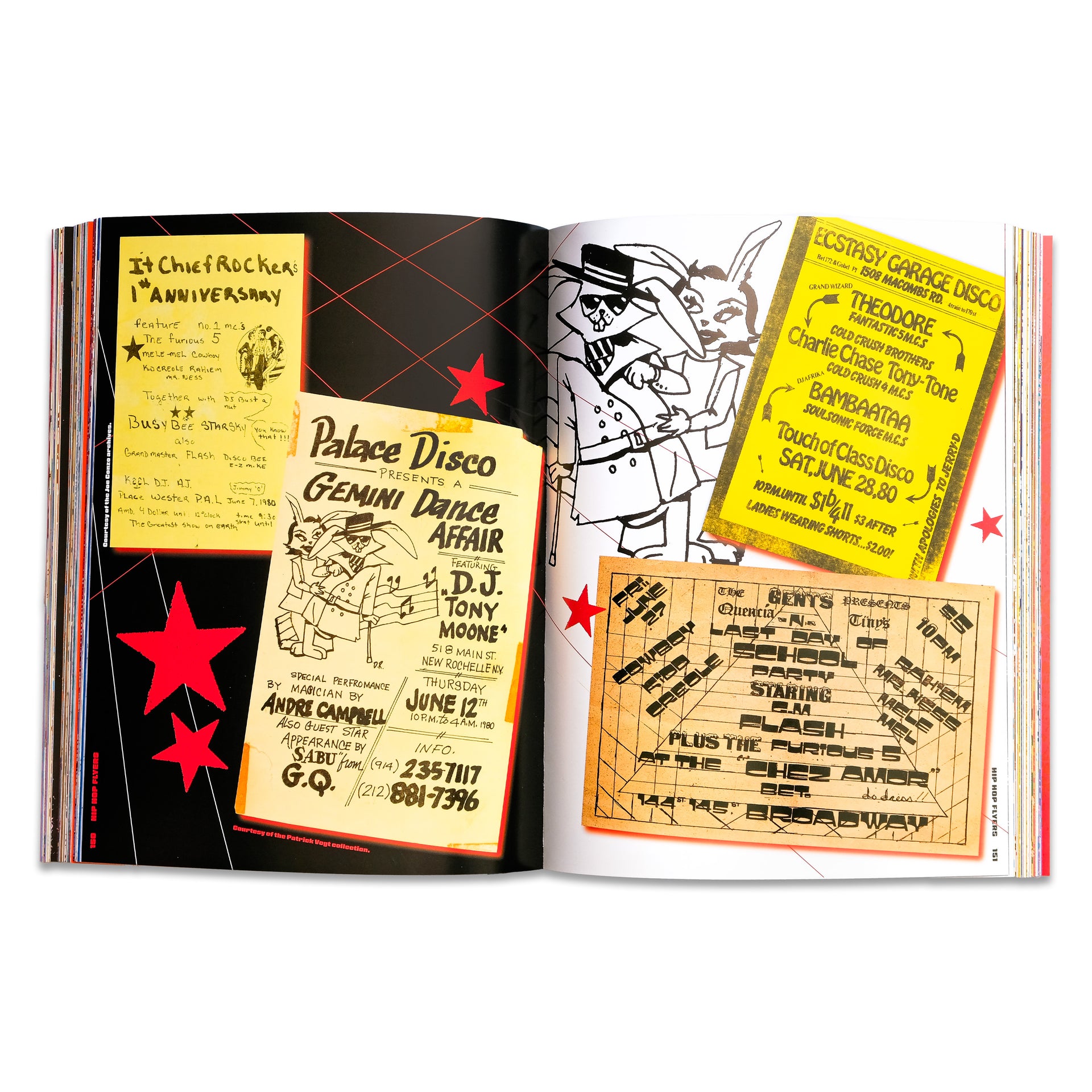 "Hip Hop Flyers '74-'84" Book