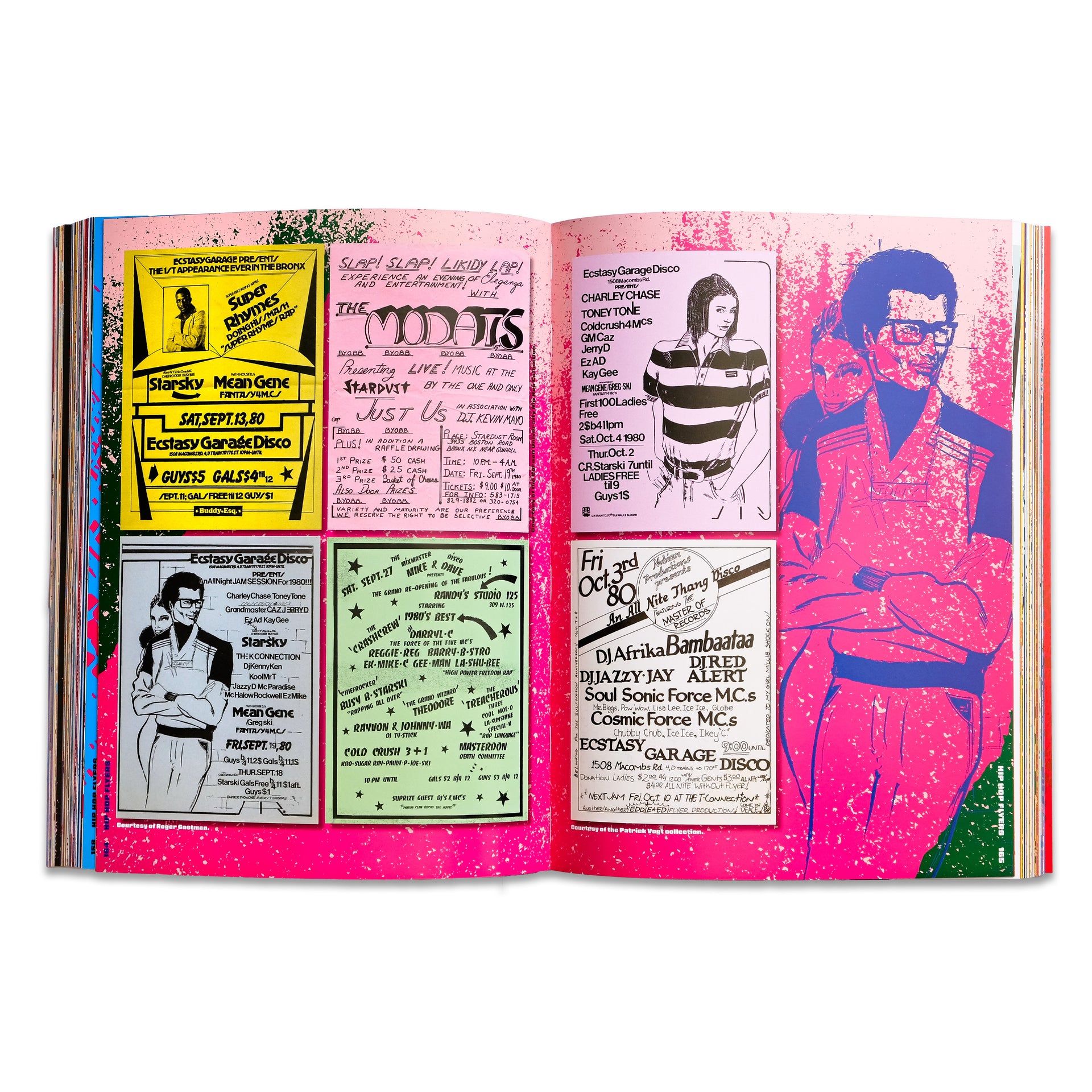 "Hip Hop Flyers '74-'84" Book