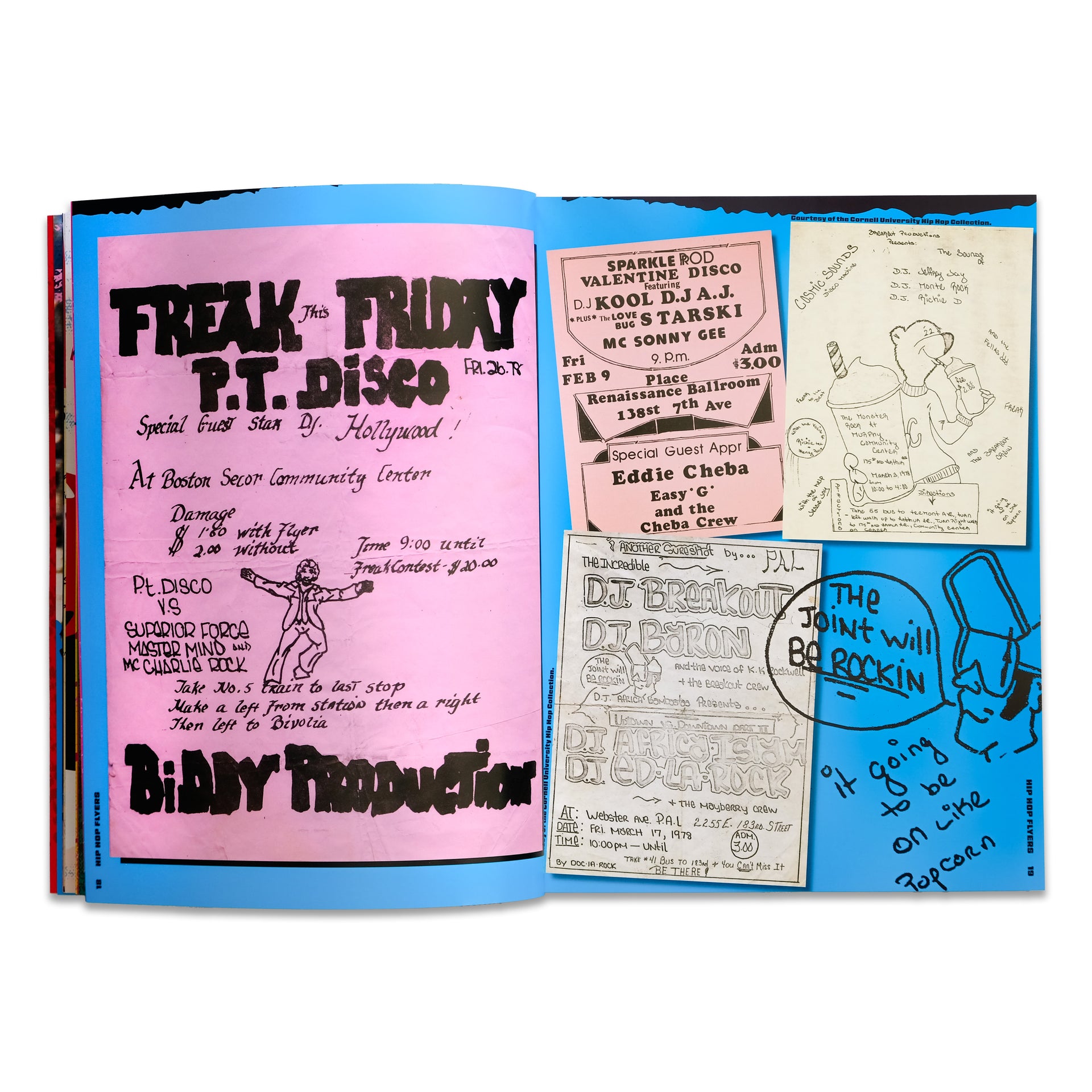 "Hip Hop Flyers '74-'84" Book