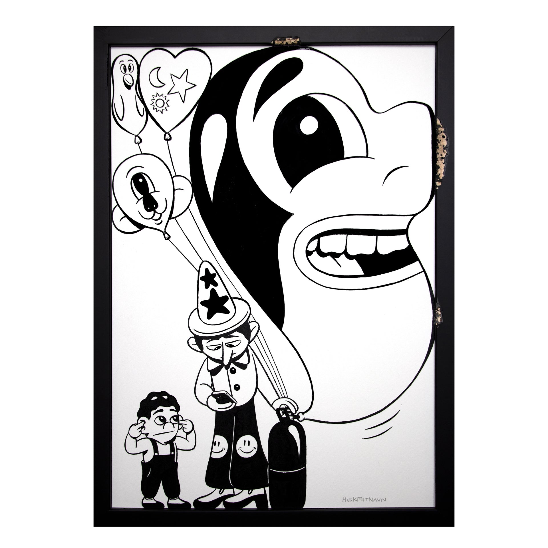 HuskMitNavn "The Big Bang" Original Artwork
